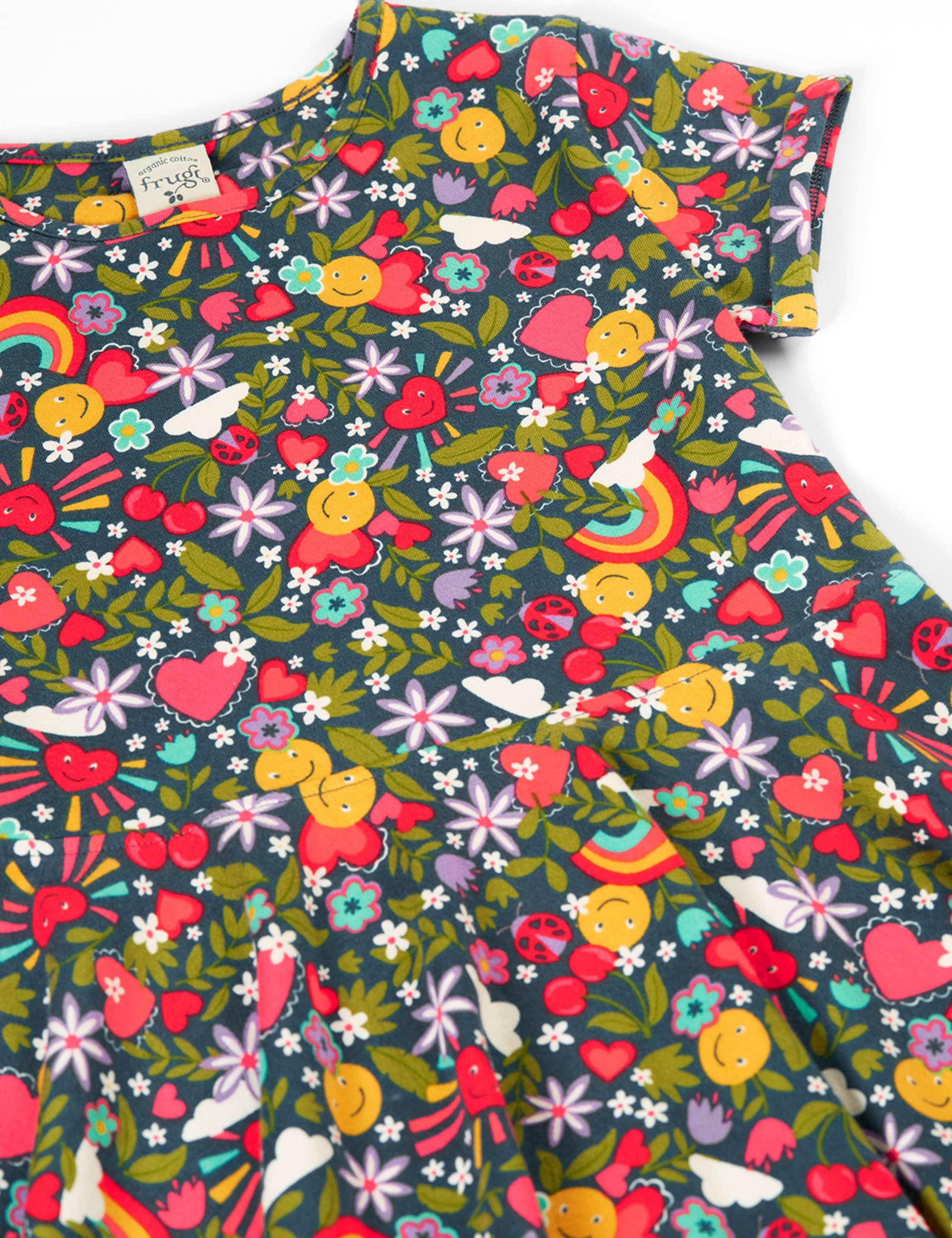 Cotton Rich Printed Skater Dress (1-12 Years) 5 of 6
