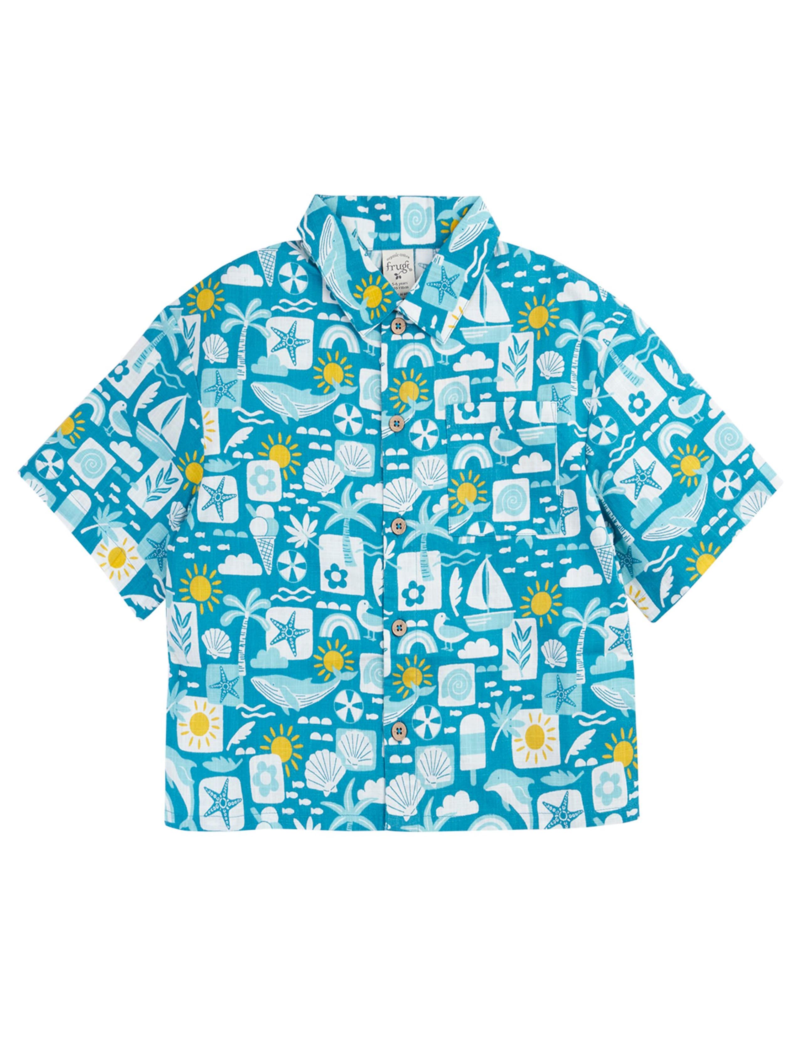 Pure Cotton Printed Shirt (2-10 Yrs) 1 of 4
