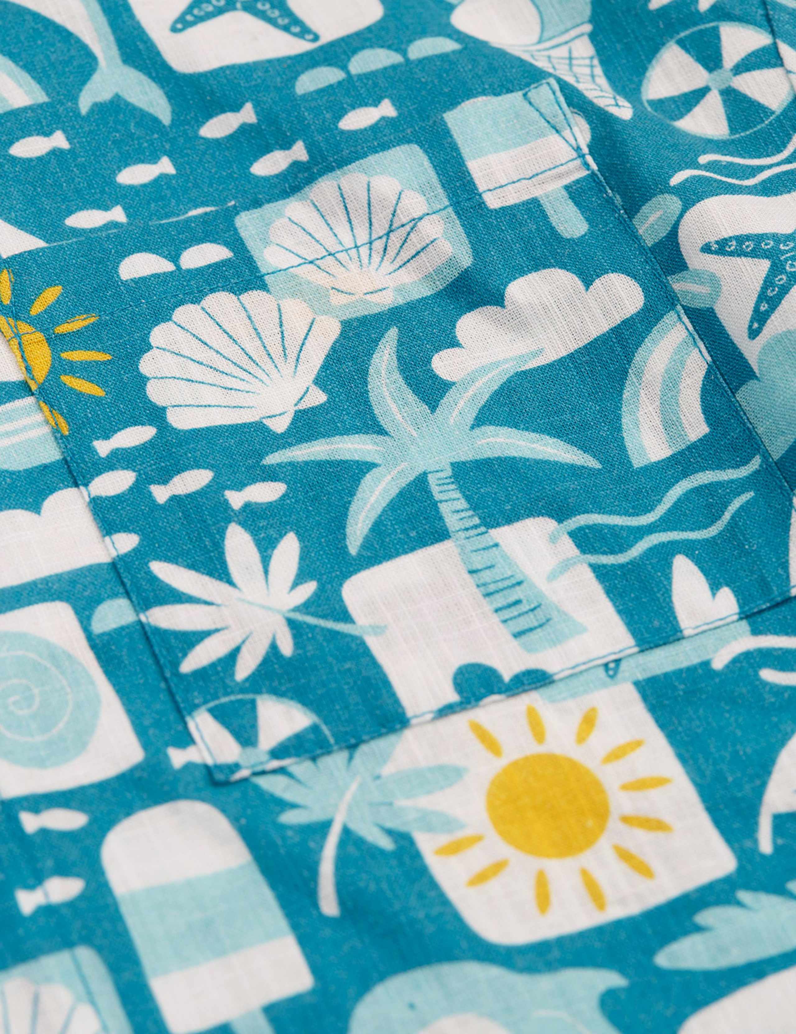 Pure Cotton Printed Shirt (2-10 Years) 3 of 4