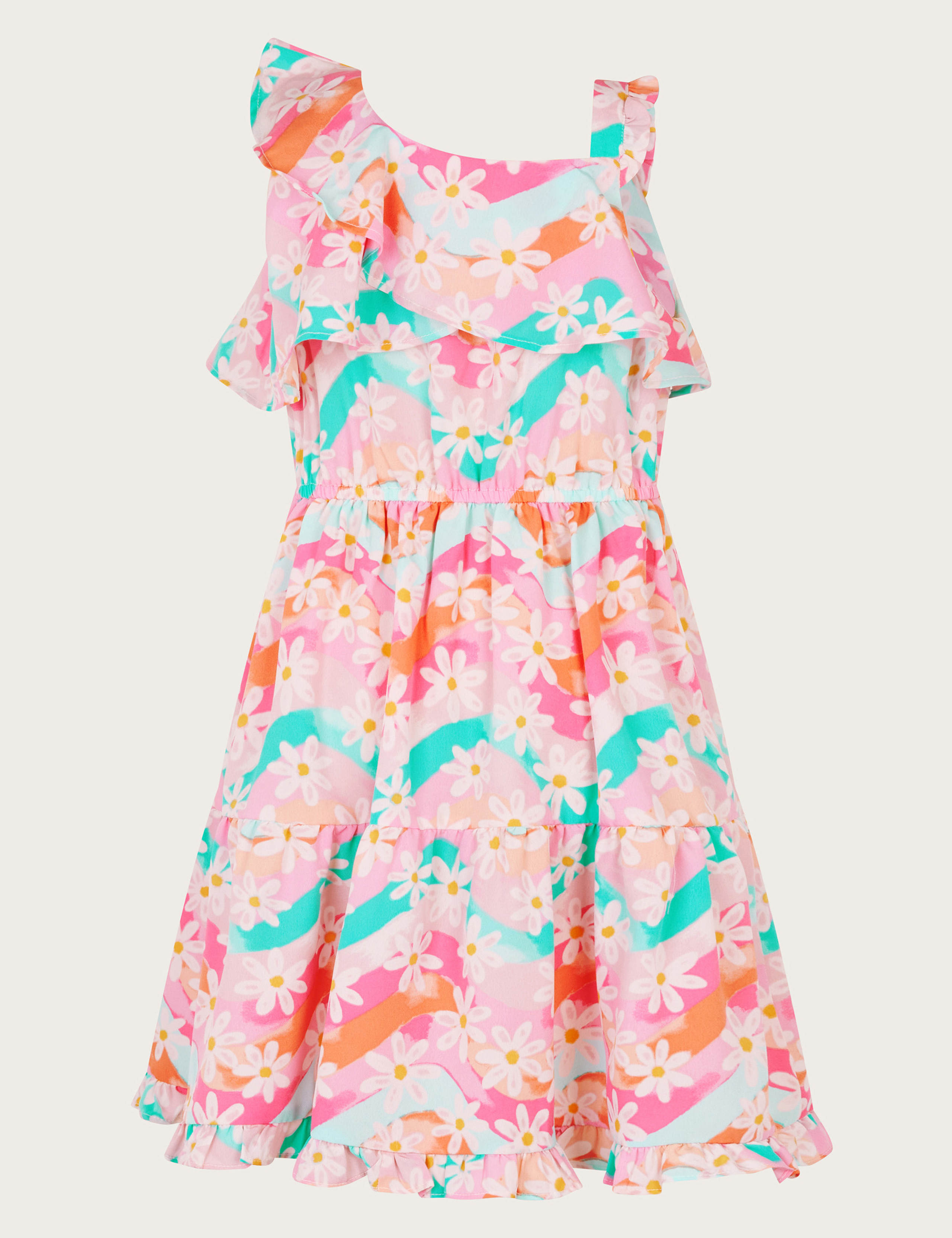 Pure Cotton Floral Dress (2-13 Yrs) 3 of 3