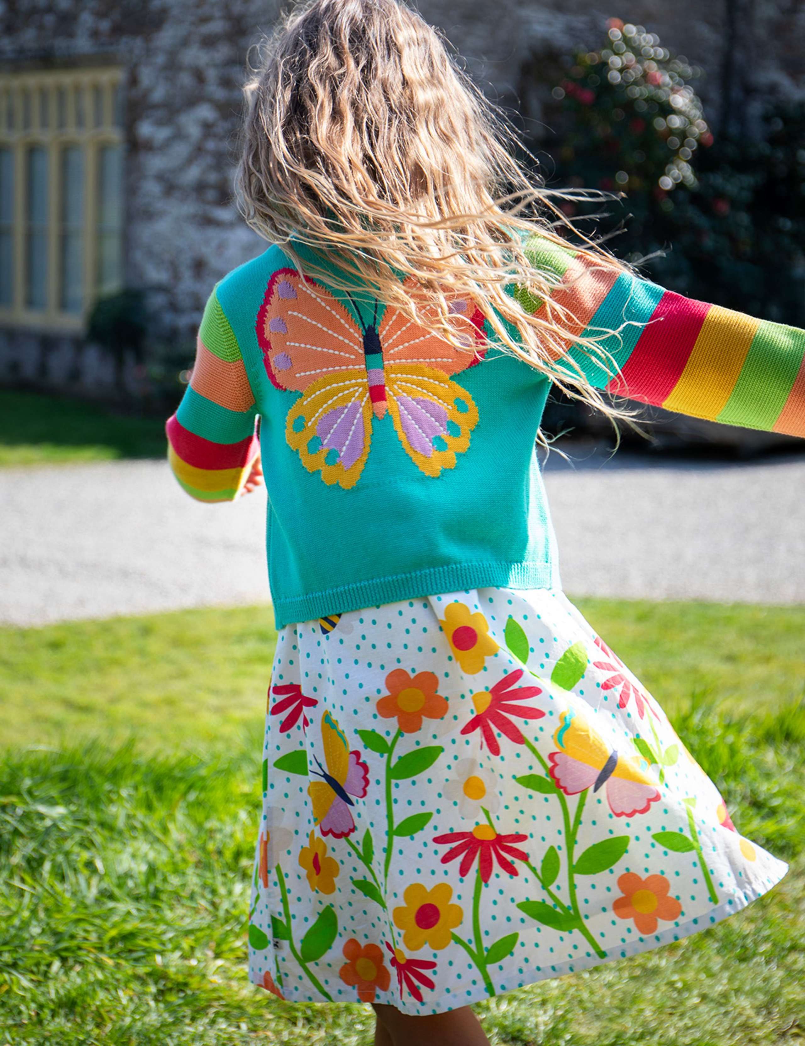 Pure Cotton Embroidered Cardigan (1-10 Yrs) 5 of 6