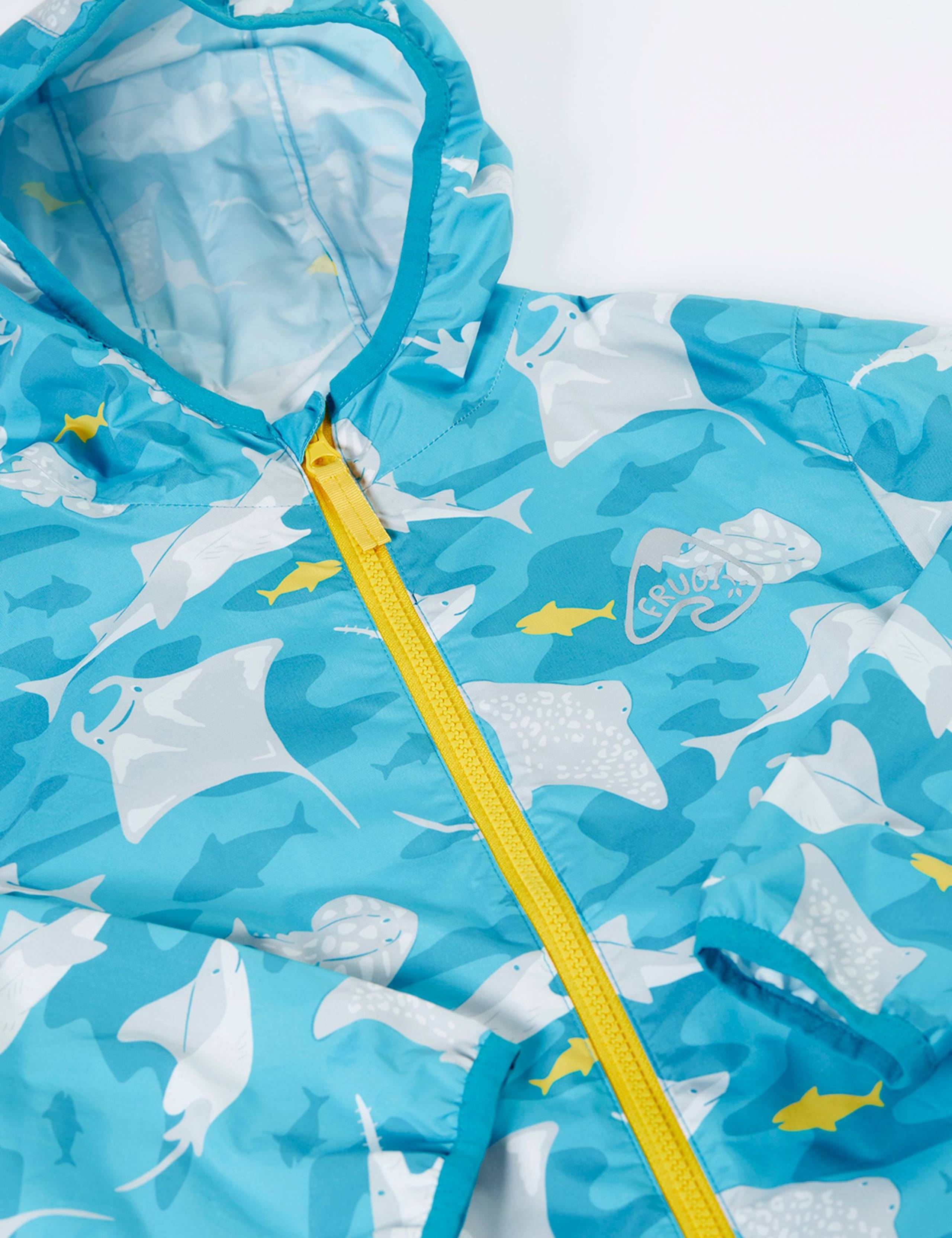 Hooded Packable Sea Creatures Raincoat (2-10 Years) 3 of 5