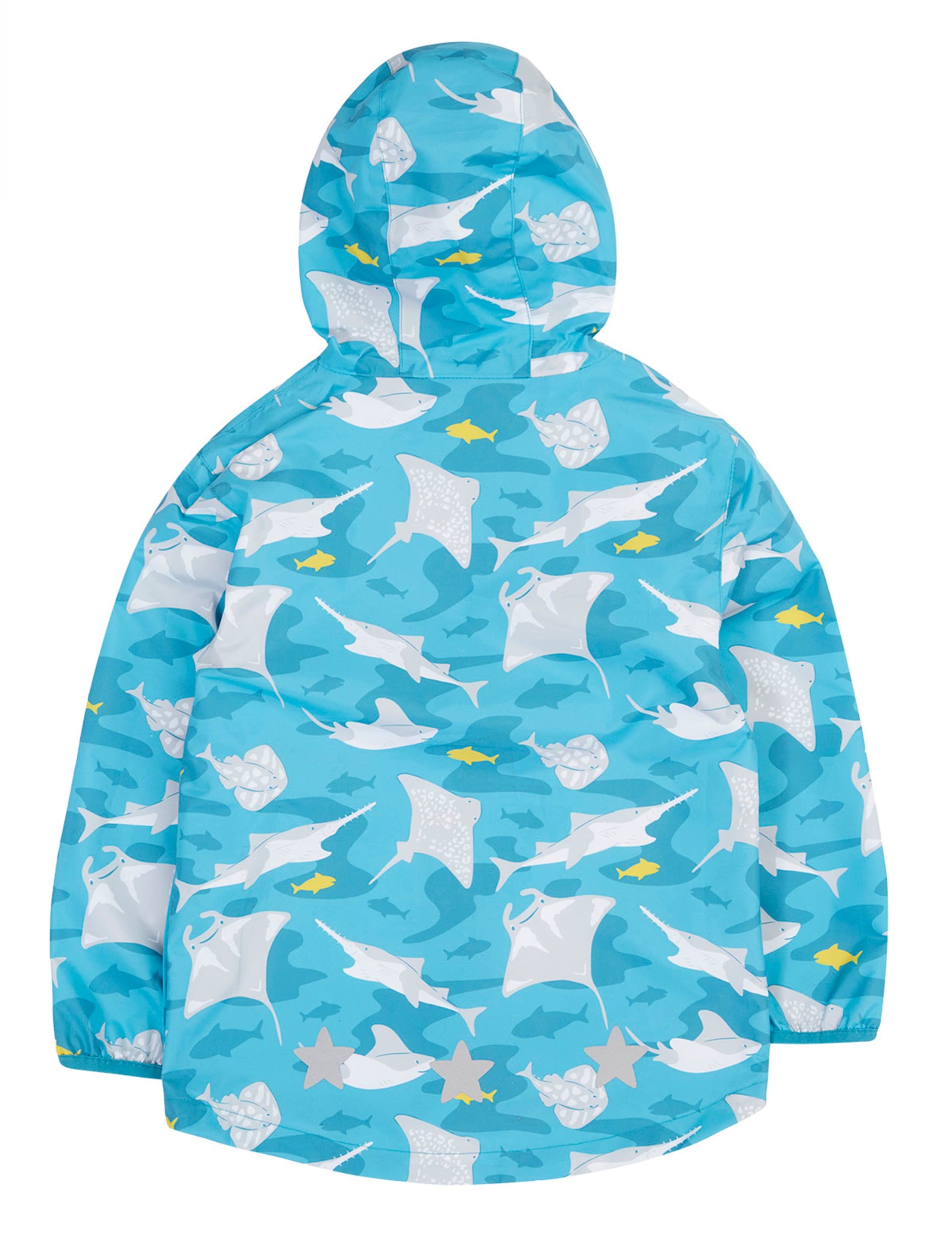 Hooded Packable Sea Creatures Raincoat (2-10 Years) 5 of 5