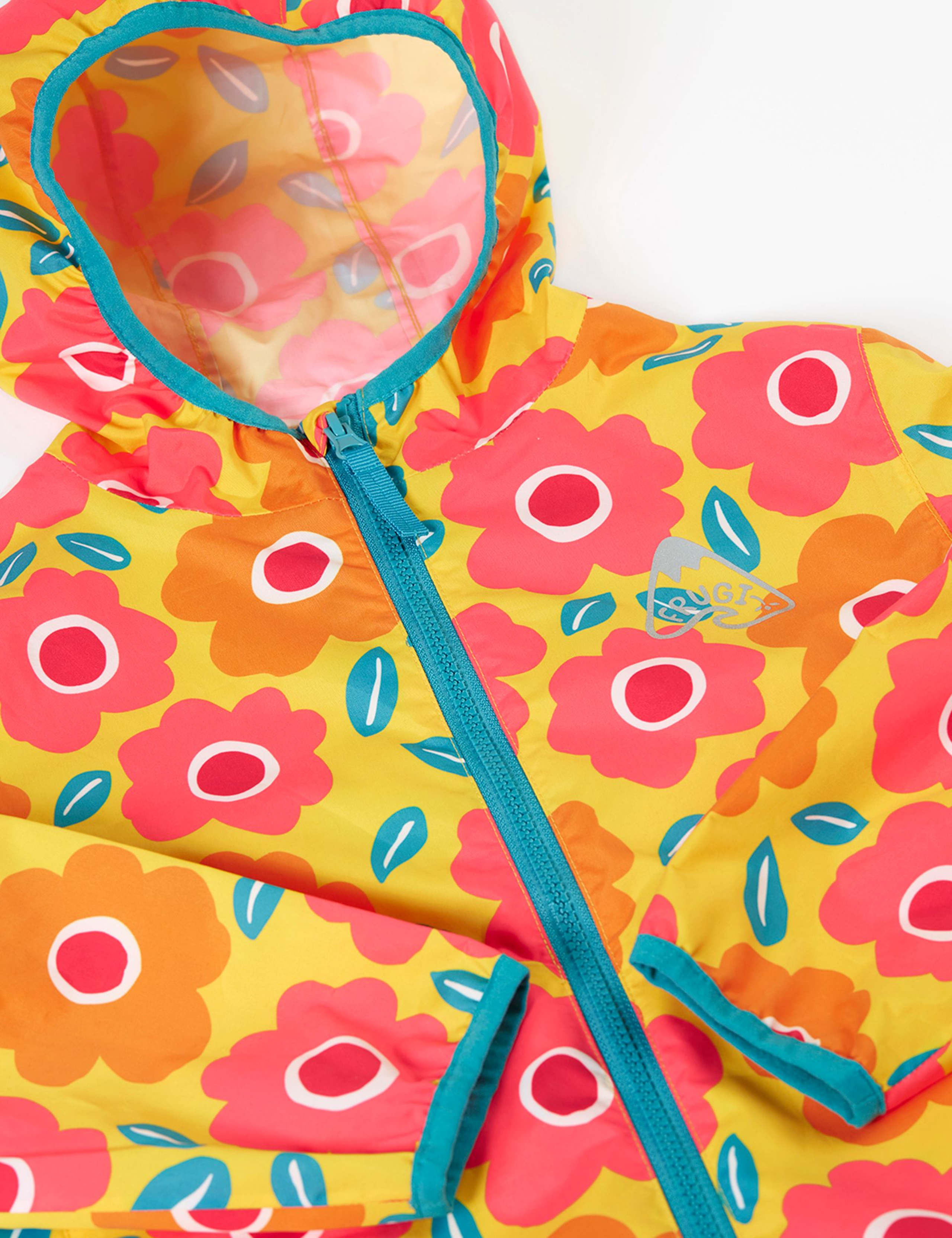 Floral Hooded Raincoat (2-10 Years) 3 of 5