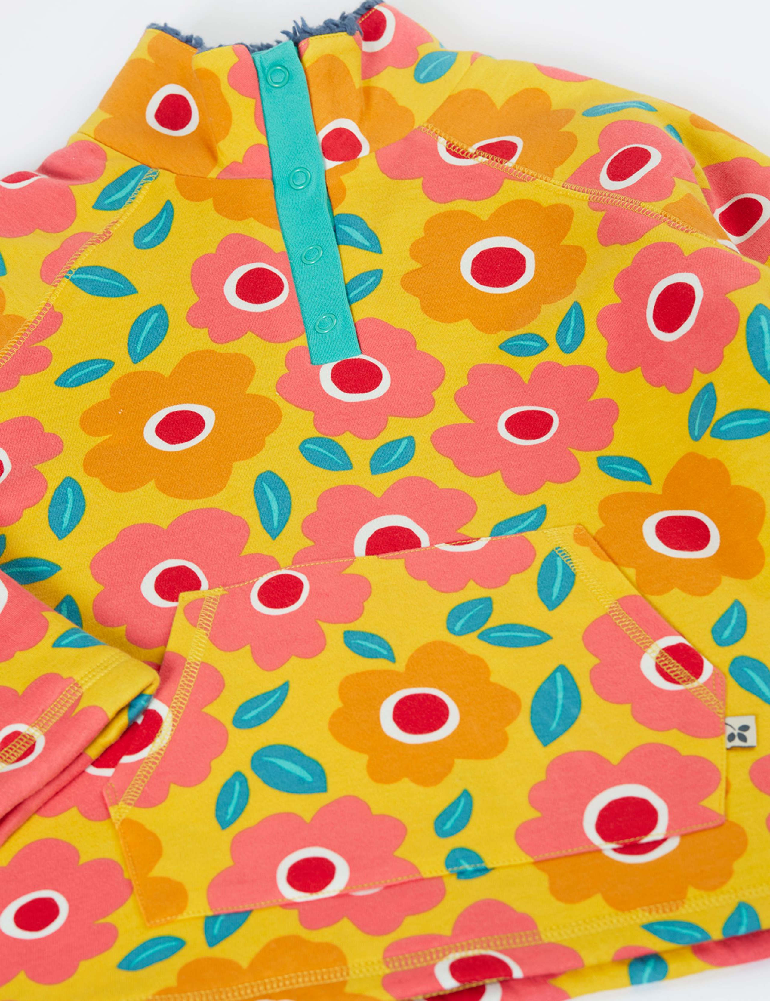 Pure Cotton Floral Sweatshirt (1-10 Yrs) 3 of 5