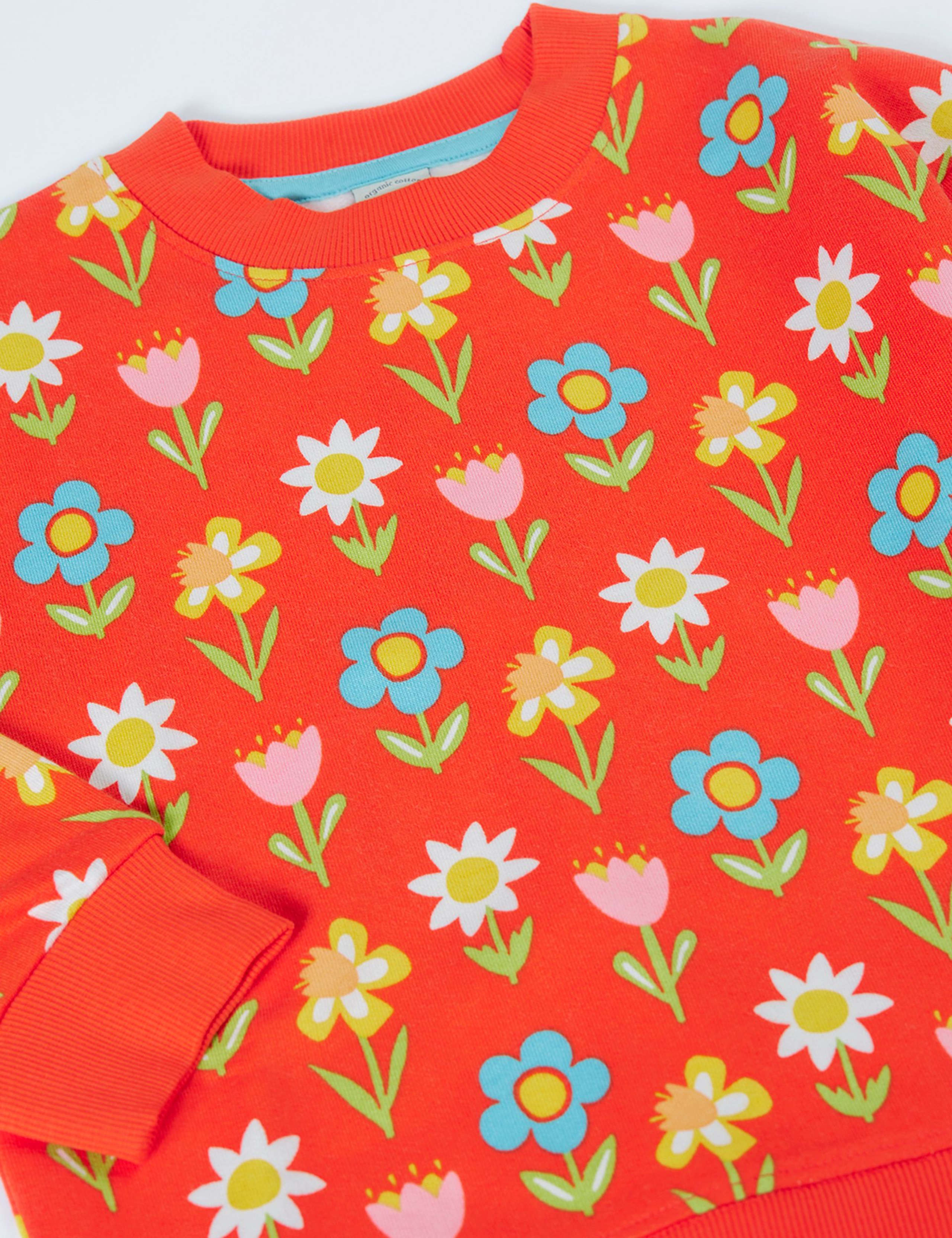 Pure Cotton Printed Sweatshirt (1-10 Yrs) 3 of 4