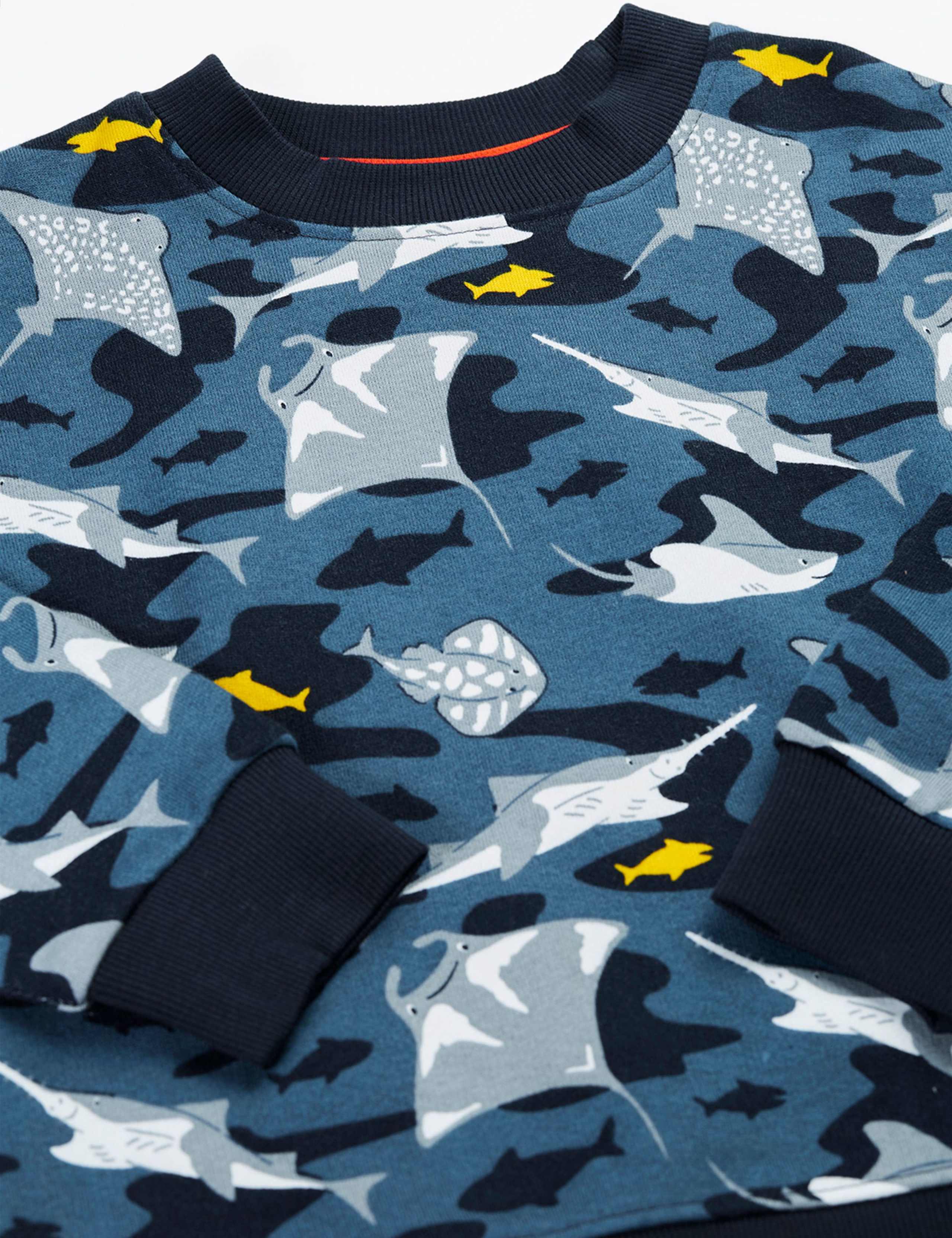 Pure Cotton Printed Sweatshirt (1-10 Years) 4 of 4