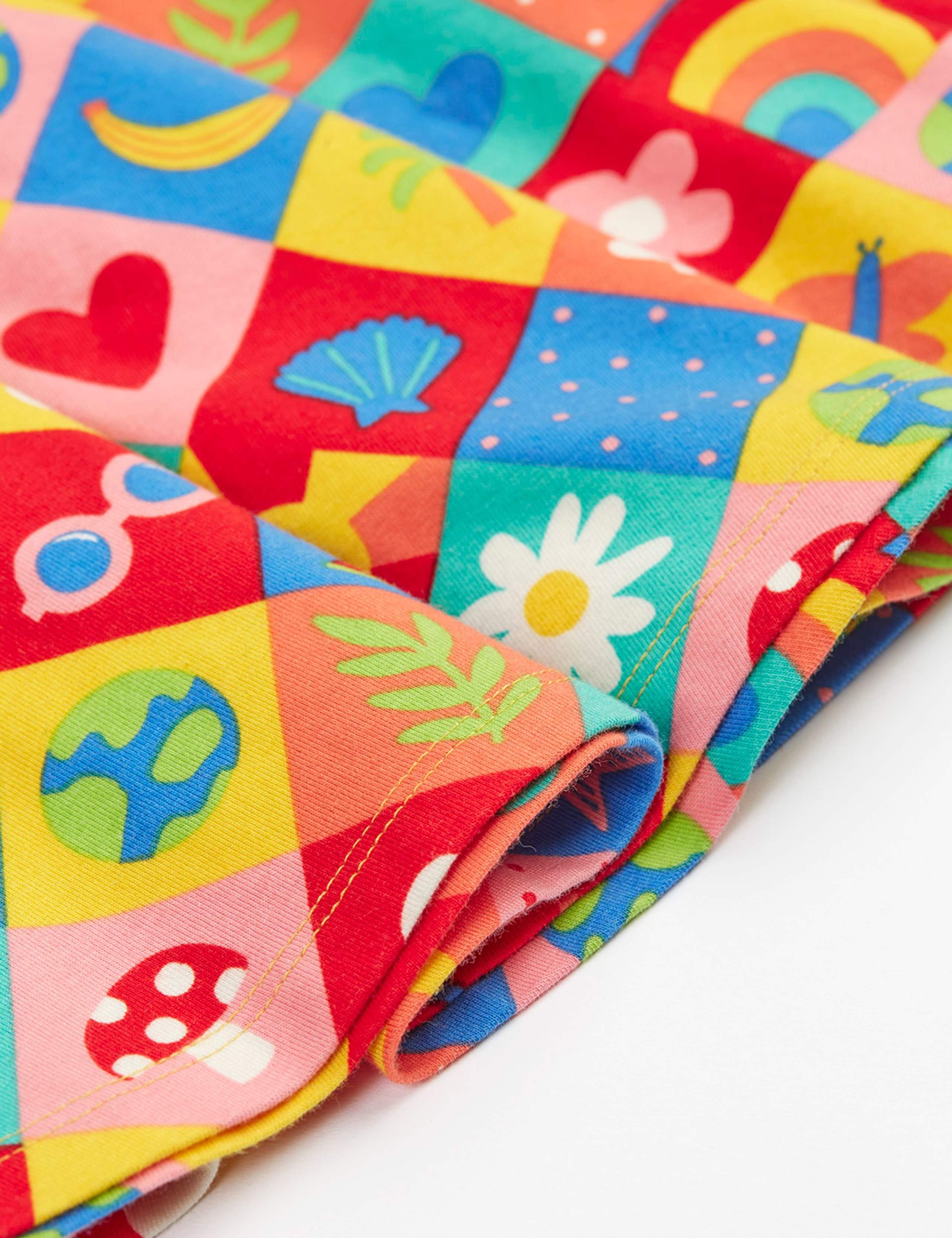 Cotton Rich Printed Dress (1-10 Yrs) 4 of 4