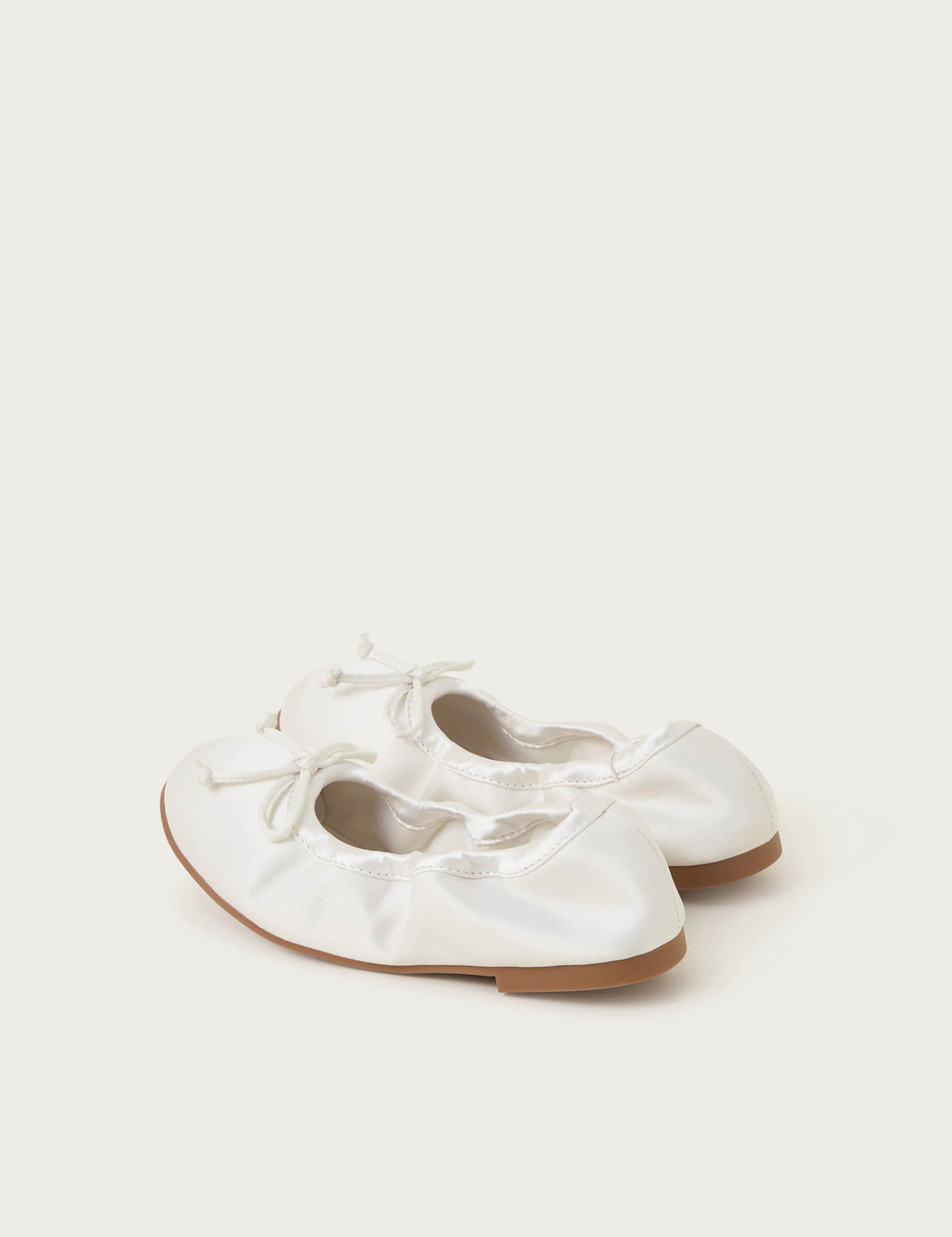 Kids' Foldable Bow Ballet Pumps (7 Small - 4 Large) 2 of 3