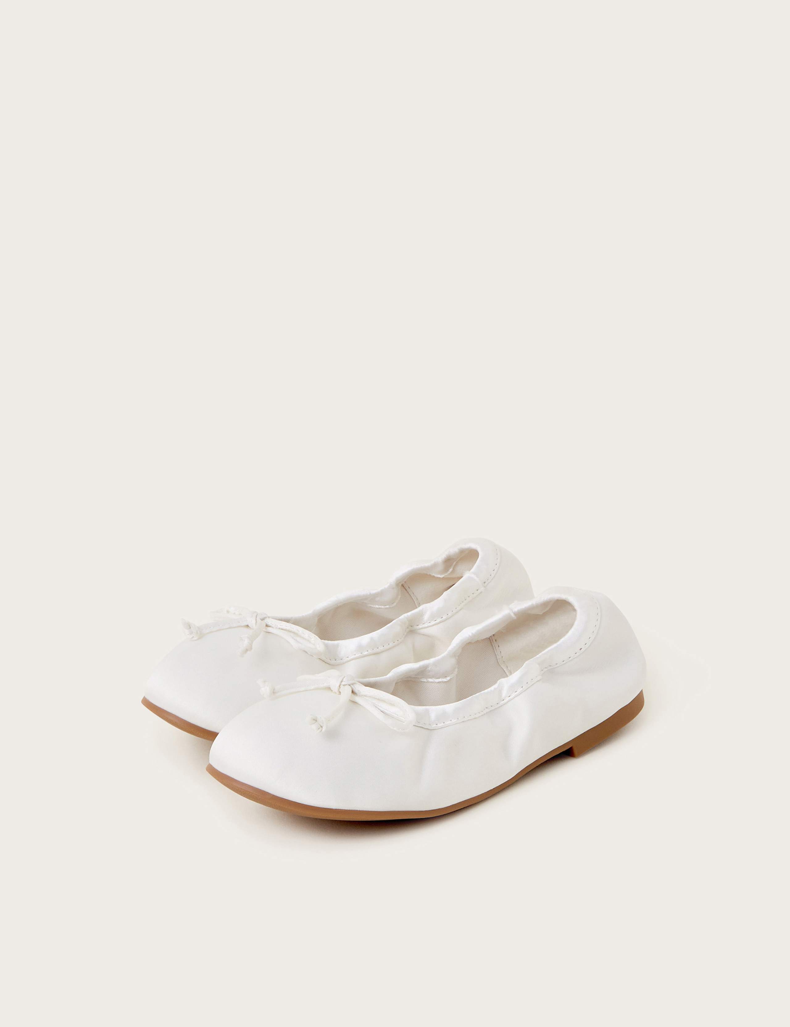 Kids' Foldable Bow Ballet Pumps (7 Small - 4 Large) 3 of 3