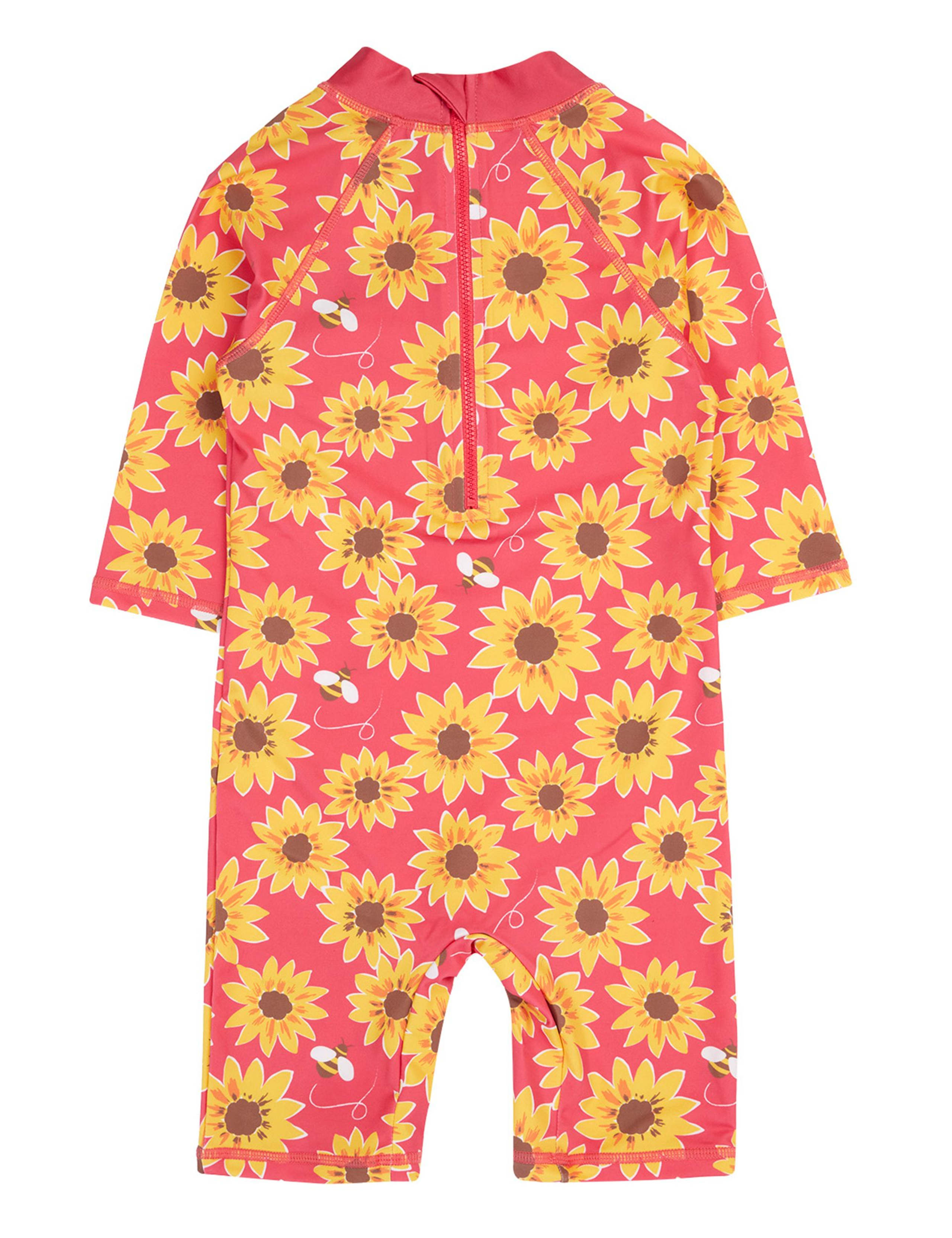 Sunflower Print Swim All In One (0-4 Yrs) 3 of 4