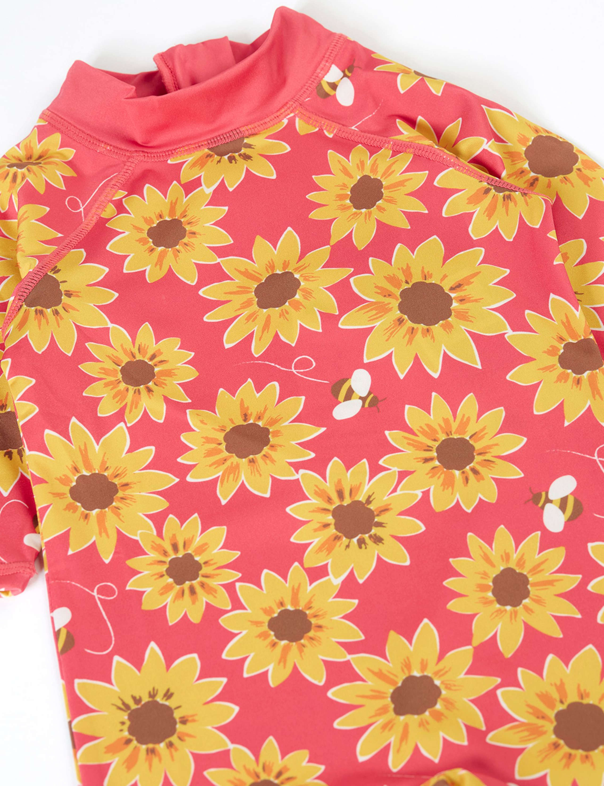 Sunflower Print Swim All In One (0-4 Yrs) 4 of 4