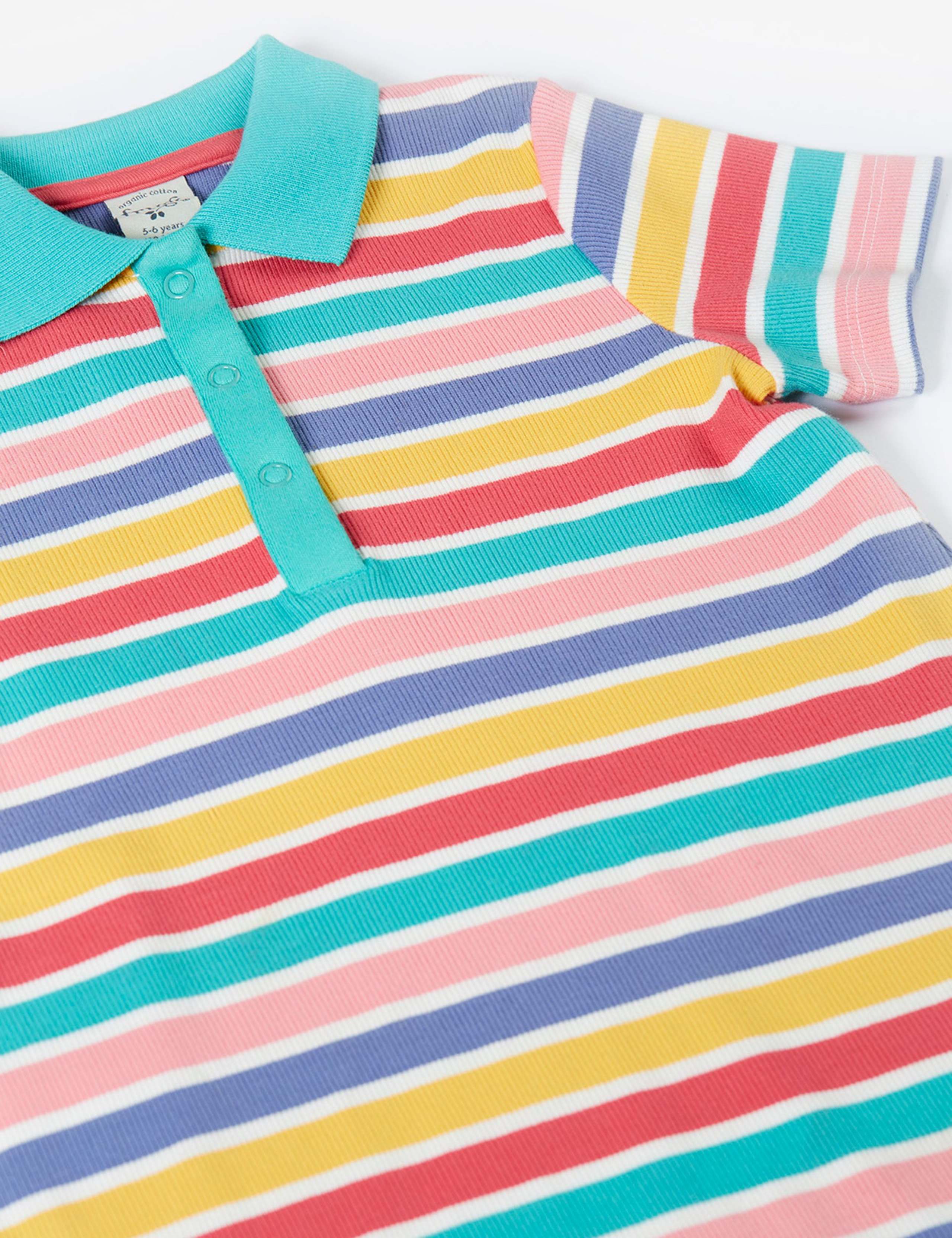 Cotton Rich Striped Dress (2-10 Yrs) 3 of 3