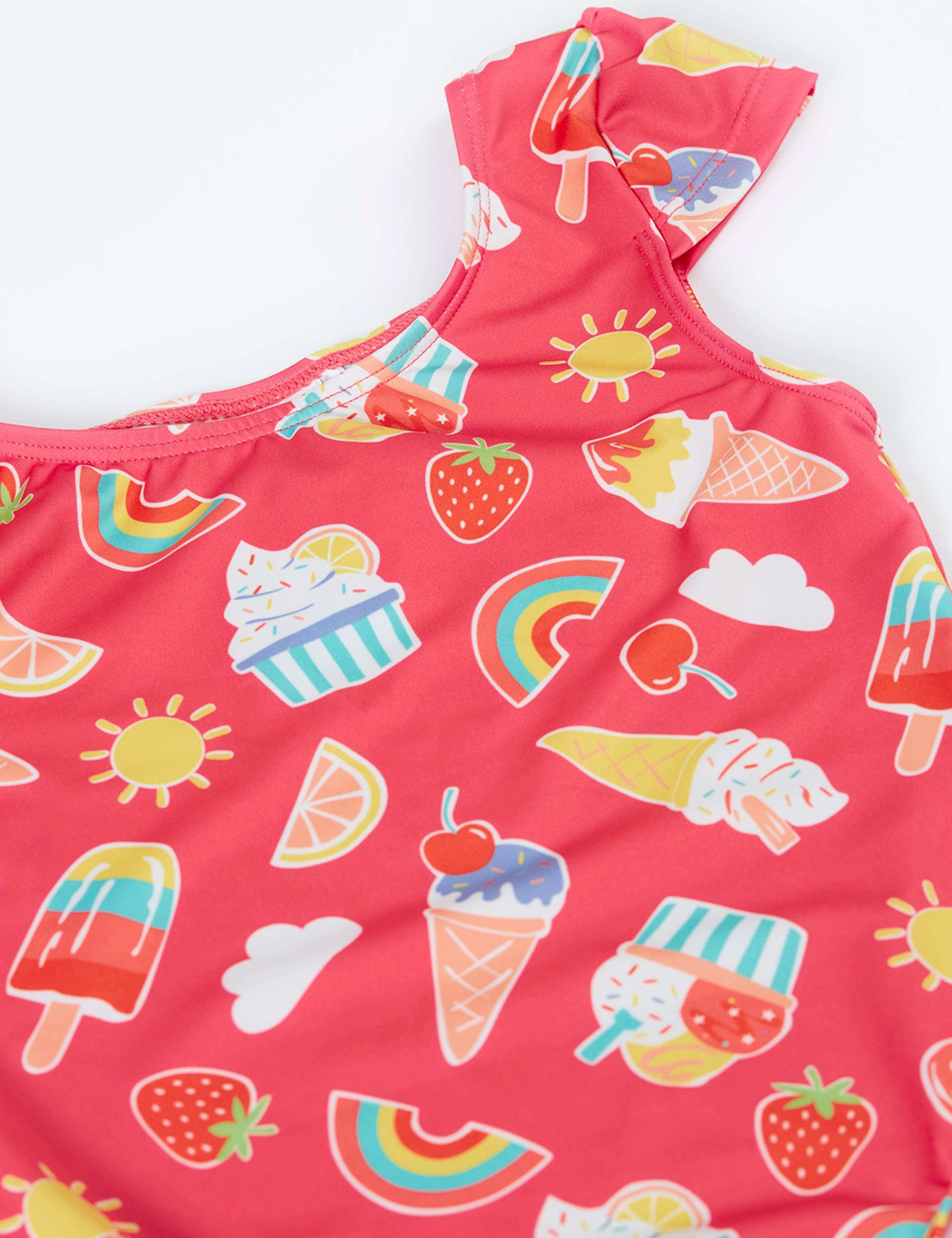 Ice Cream Print Swimsuit (2-10 Years) 3 of 3