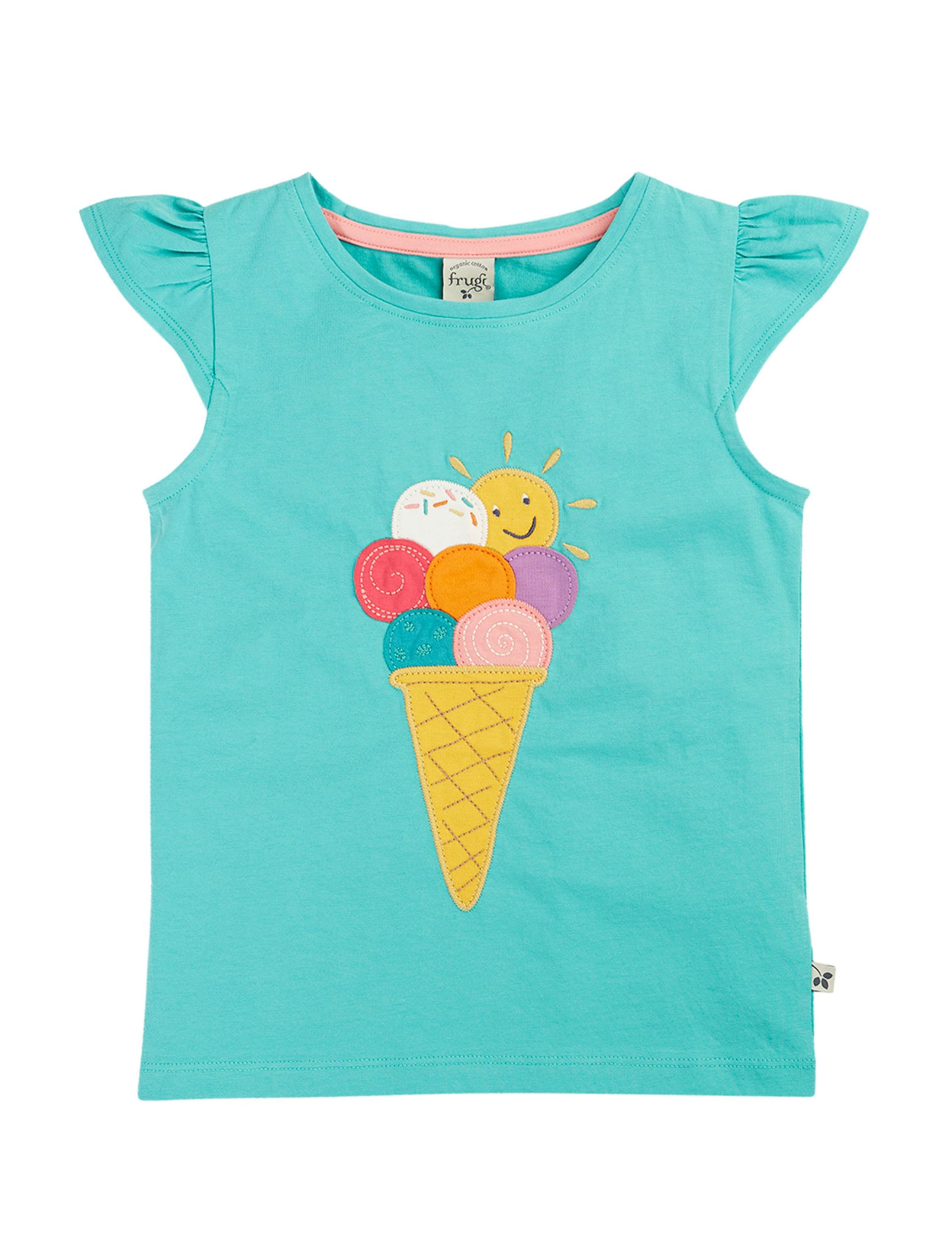 Pure Cotton Ice Cream T-Shirt (1-10 Yrs) 1 of 3
