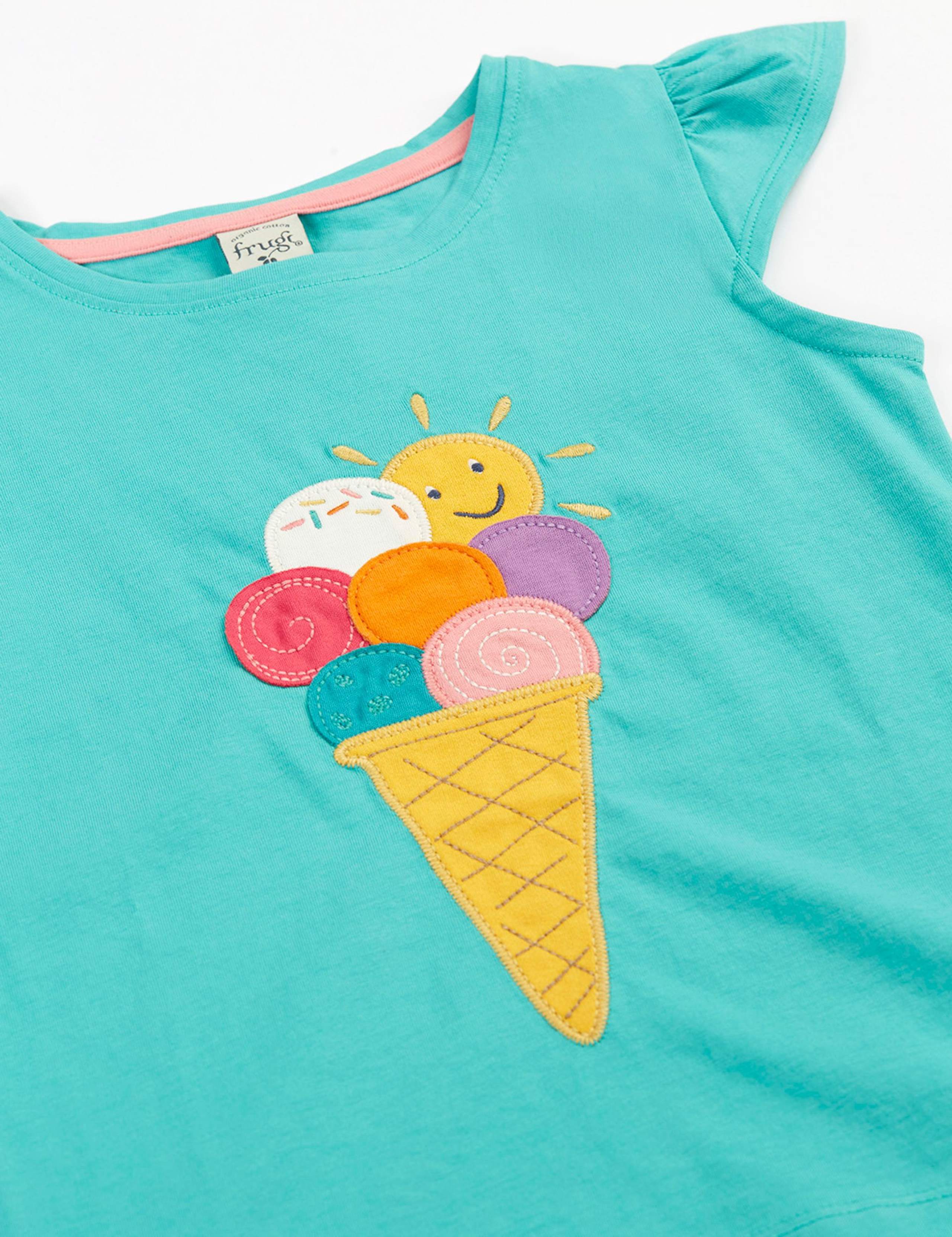 Pure Cotton Ice Cream T-Shirt (1-10 Years) 3 of 3