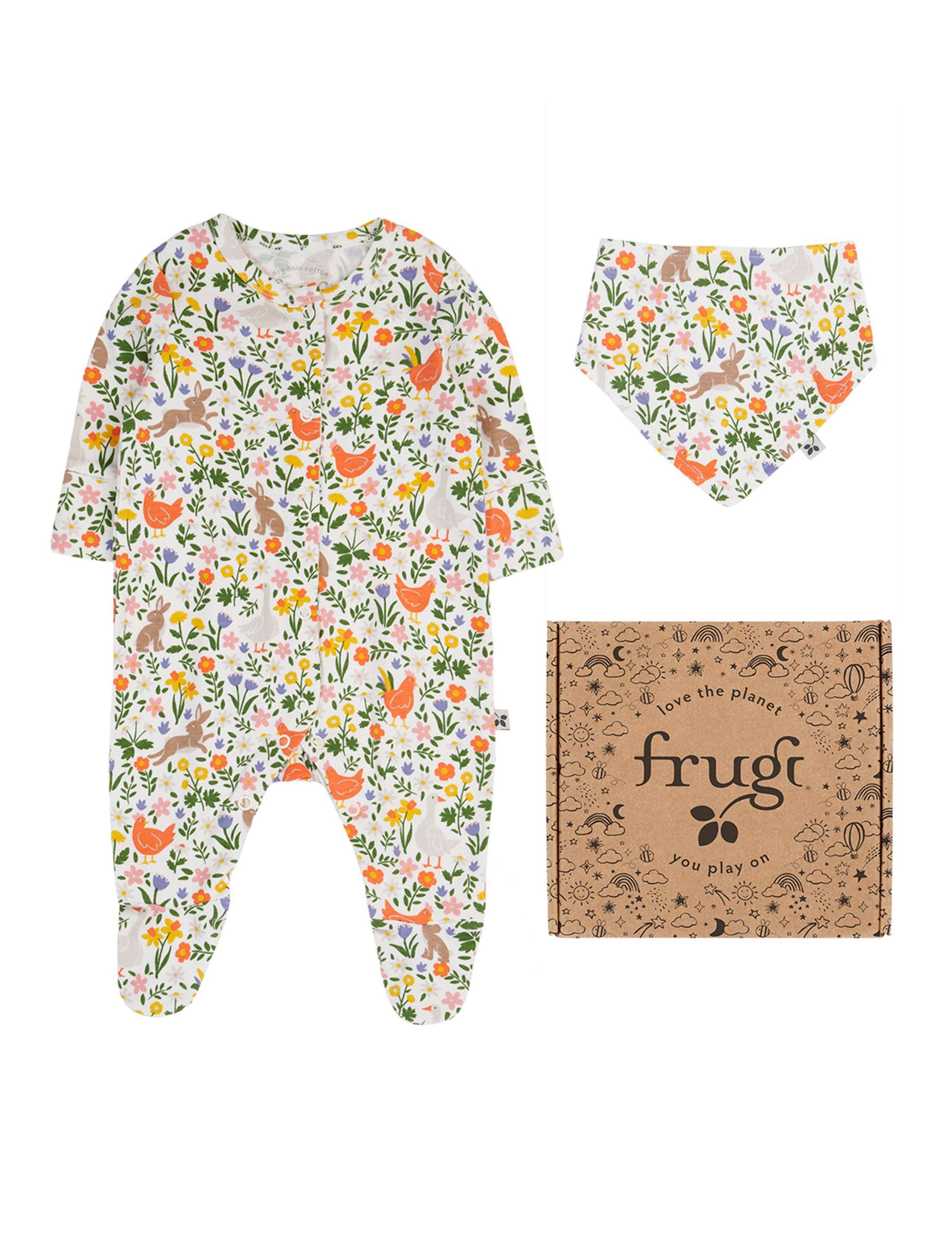 2 Piece Pure Cotton Sleepsuit Gift Set (7lbs-12 Mths) 1 of 3