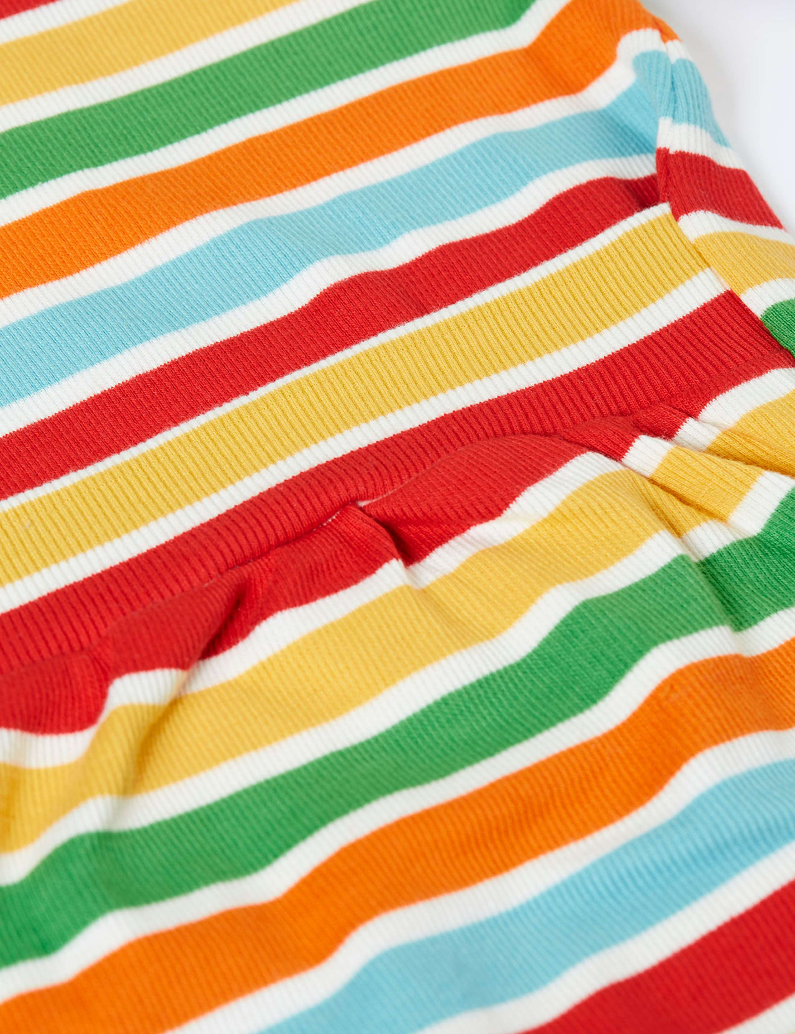 Cotton Rich Ribbed Striped Bodysuit (0-18 Mths) 5 of 6