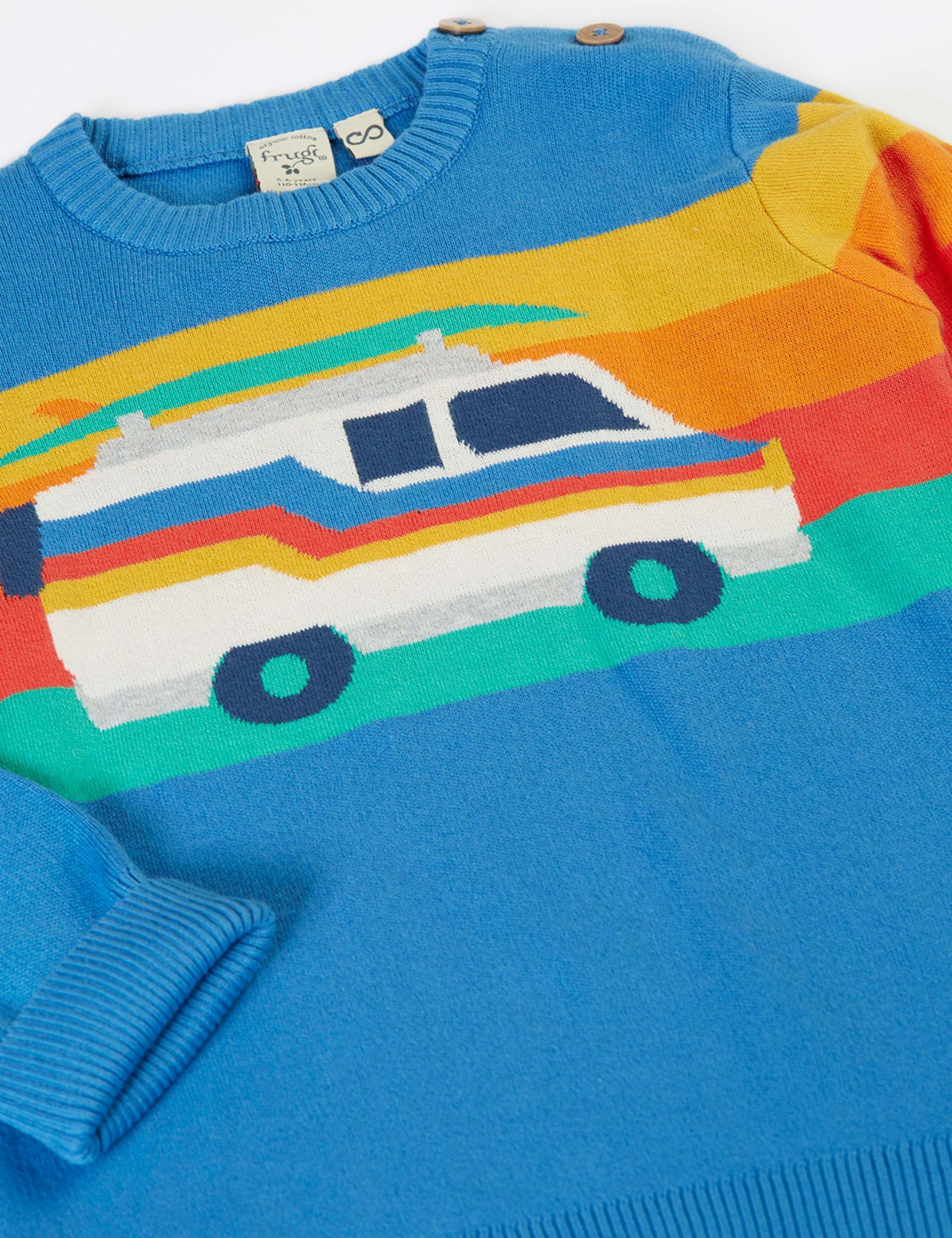 Pure Cotton Campervan Jumper (1-10 Yrs) 3 of 3