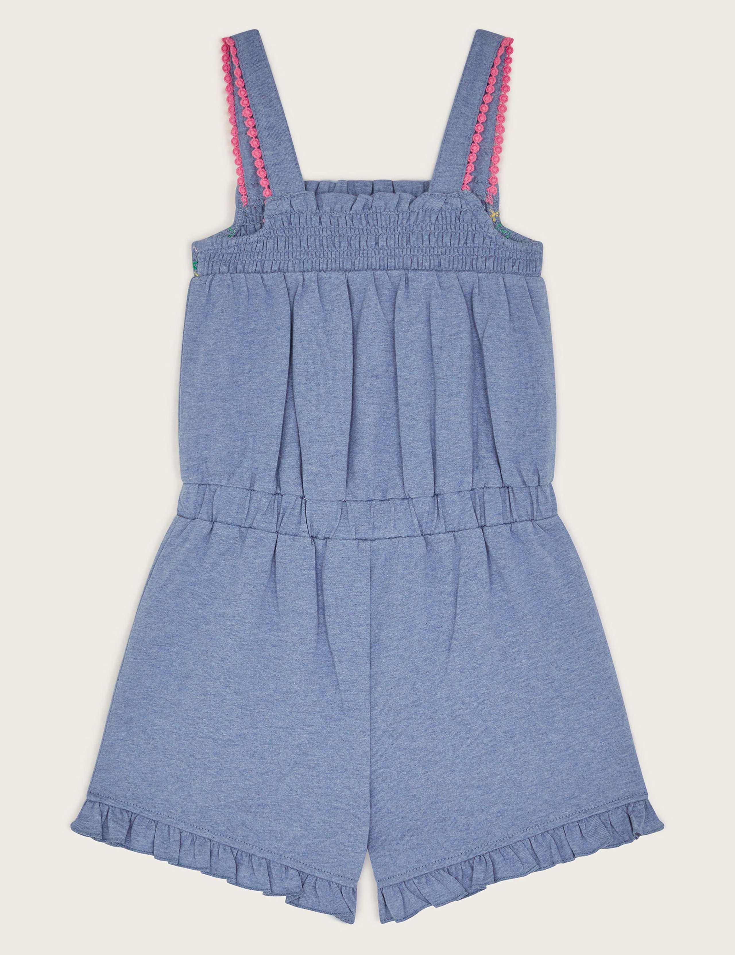 Cotton Rich Jersey Playsuit (3-13 Yrs) 2 of 3