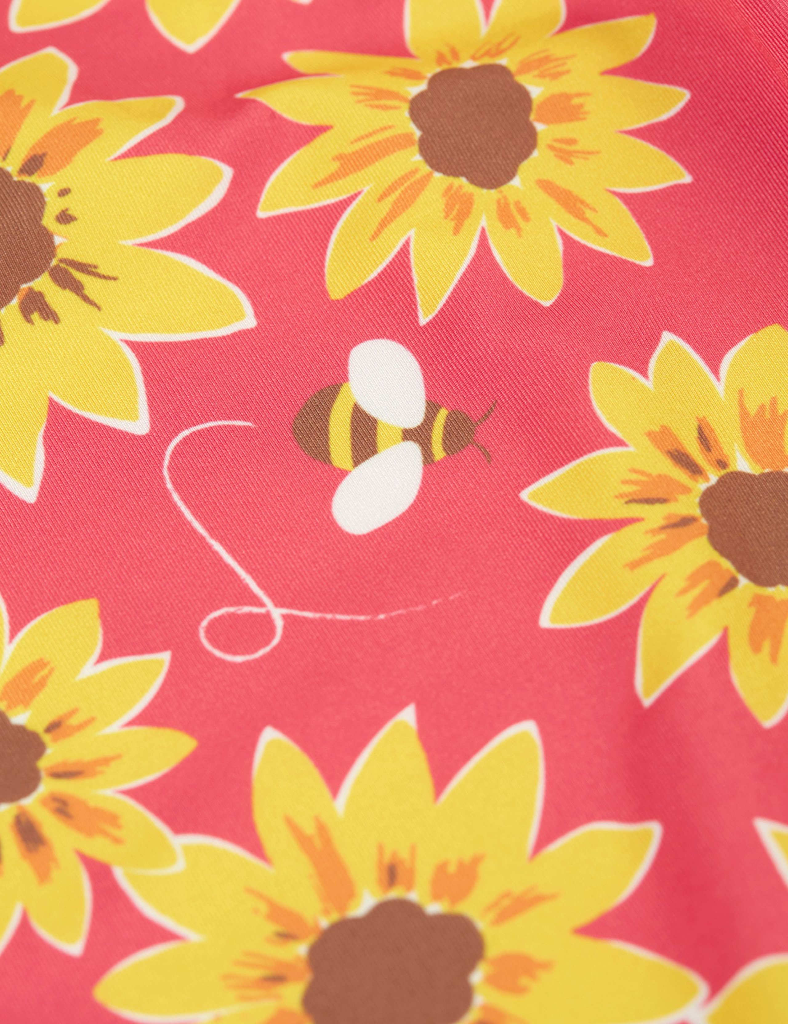 2 Piece Floral Long Sleeve Rash Vest Swim Set (2-10 Yrs) 4 of 5