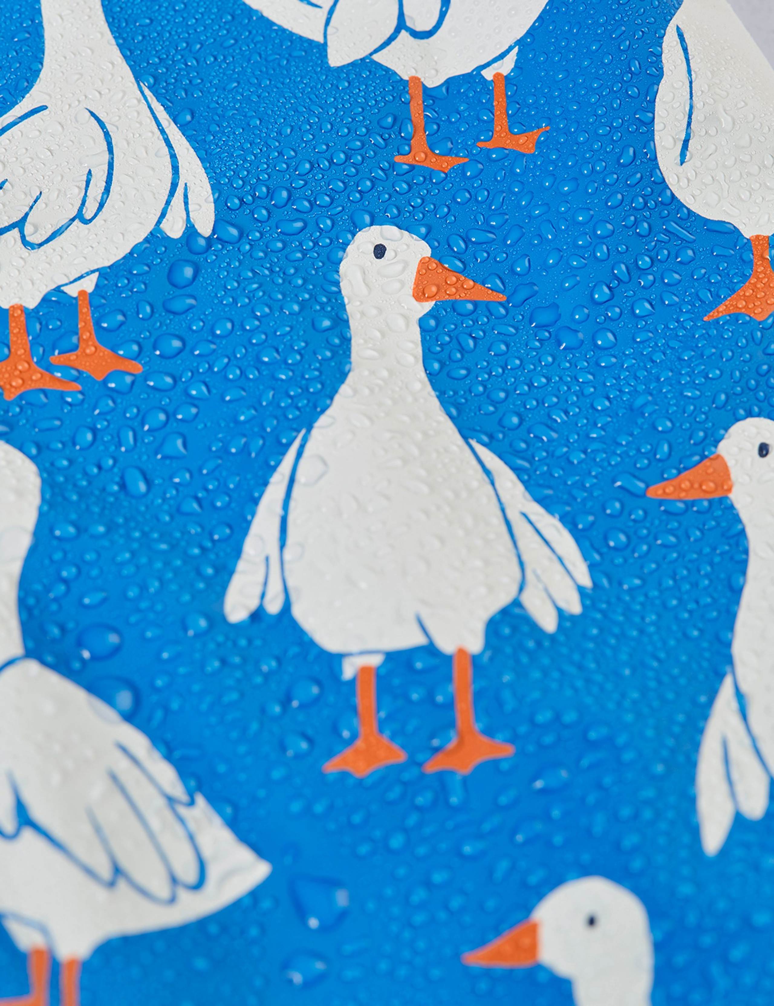 Duck Print Hooded Fleece Lined Raincoat (1-10 Yrs) 6 of 6