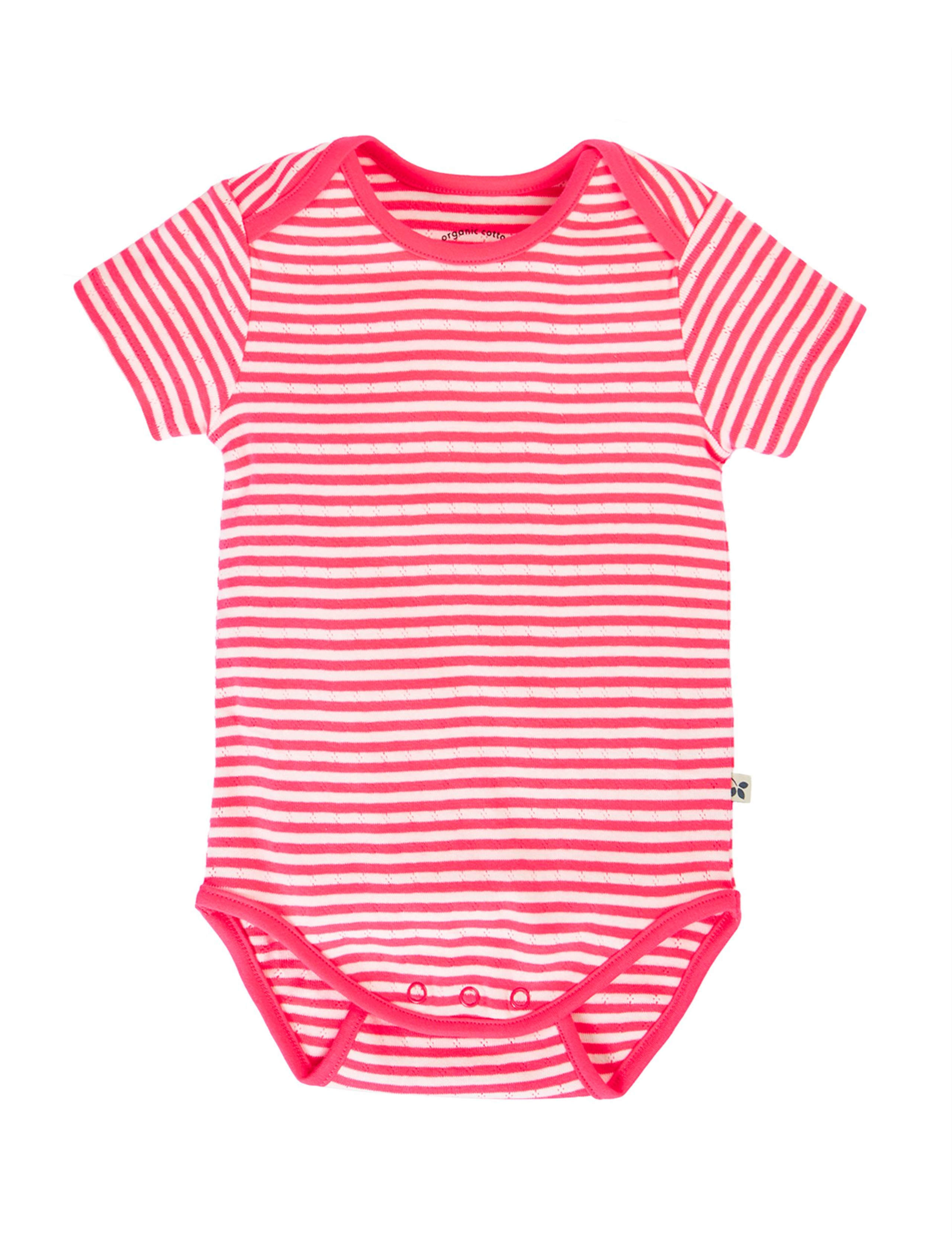 2 Pack Pure Cotton Pointelle Bodysuits (0-24 Months) 3 of 5