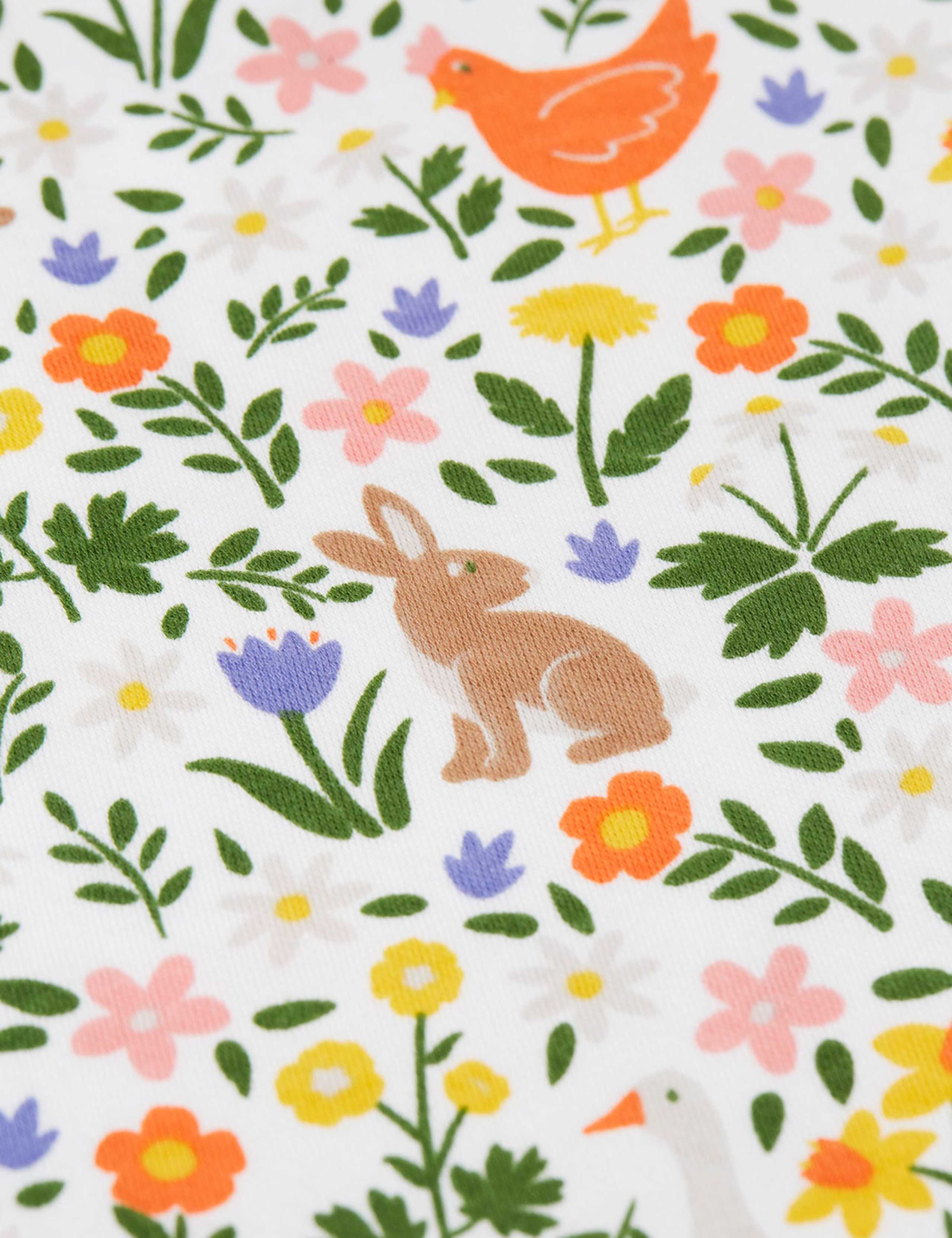 Pure Cotton Printed Pyjamas (1-10 Yrs) 2 of 3