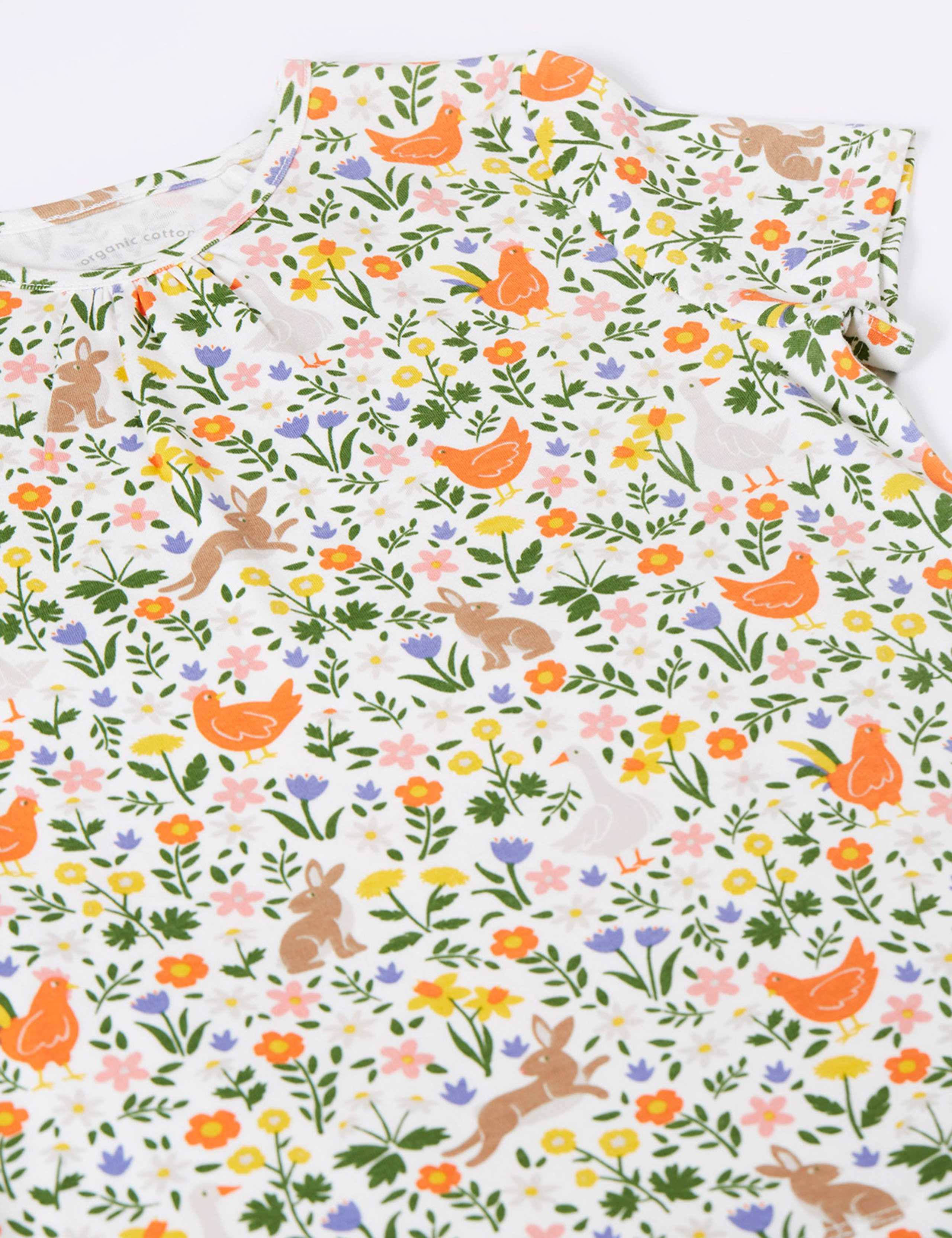 Pure Cotton Printed Pyjamas (1-10 Yrs) 3 of 3