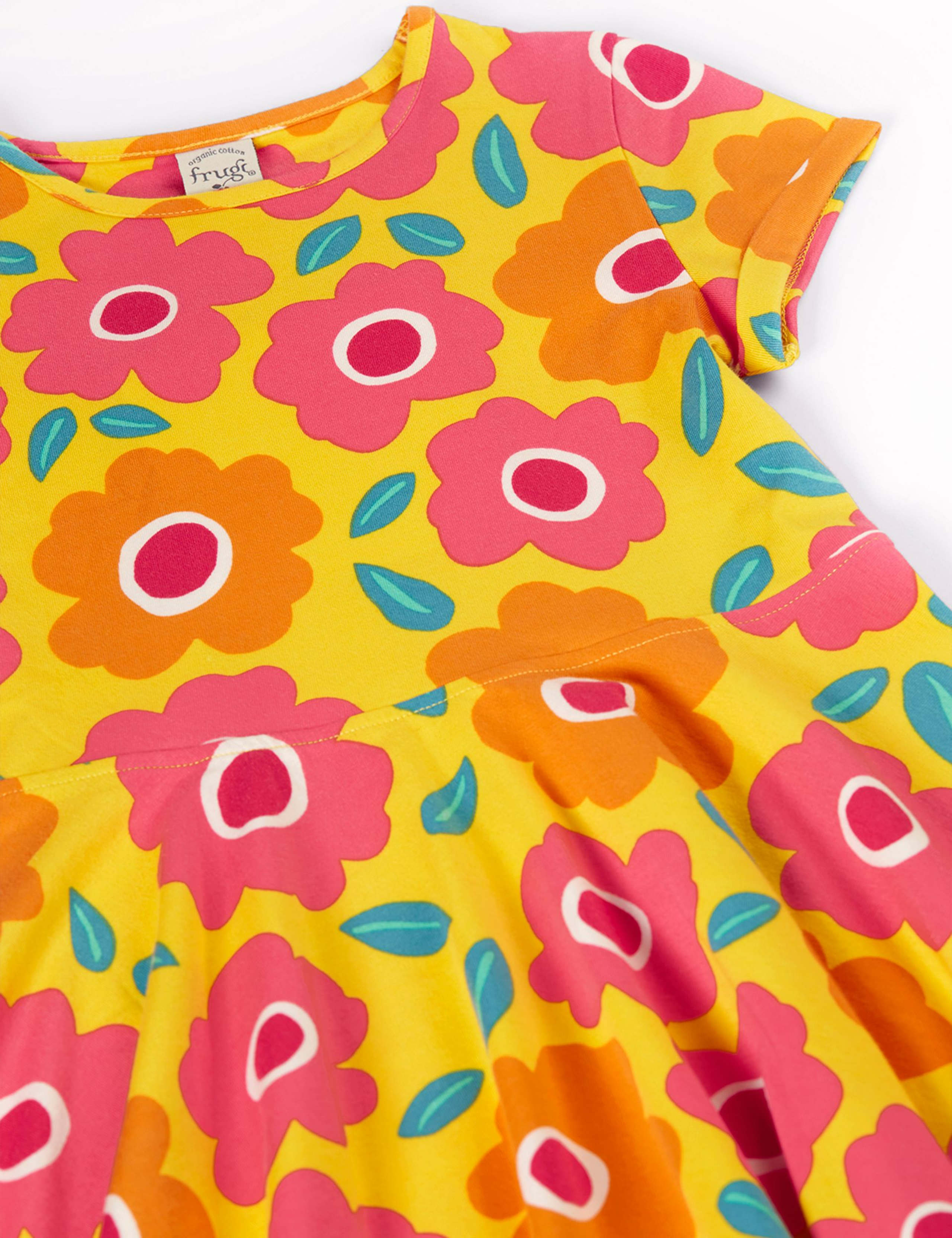 Cotton Rich Floral Dress (1-10 Yrs) 3 of 5