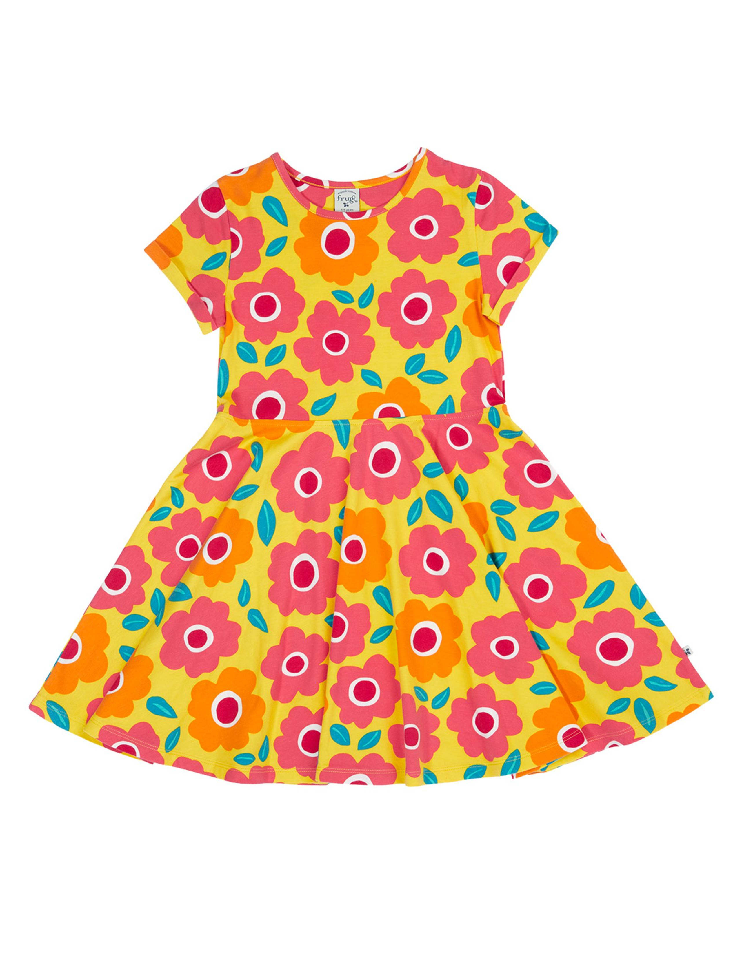 Cotton Rich Floral Dress (1-10 Yrs) 2 of 5