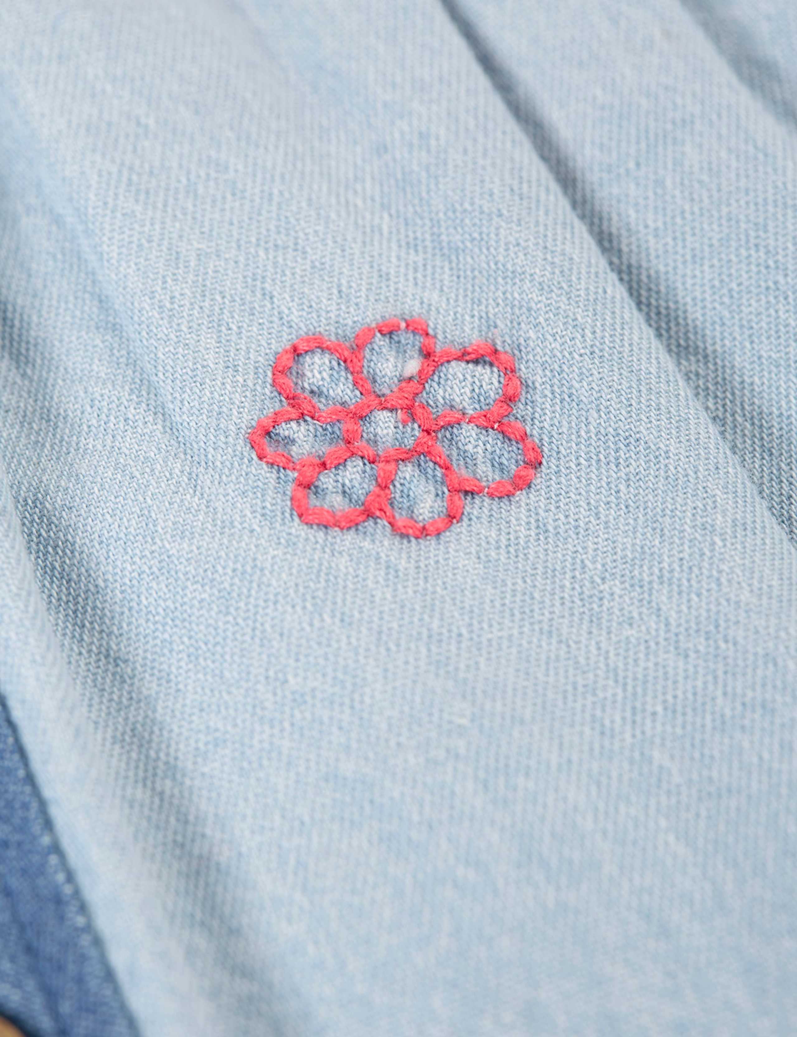 Denim Embroidered Skirt (2-12 Yrs) 4 of 4