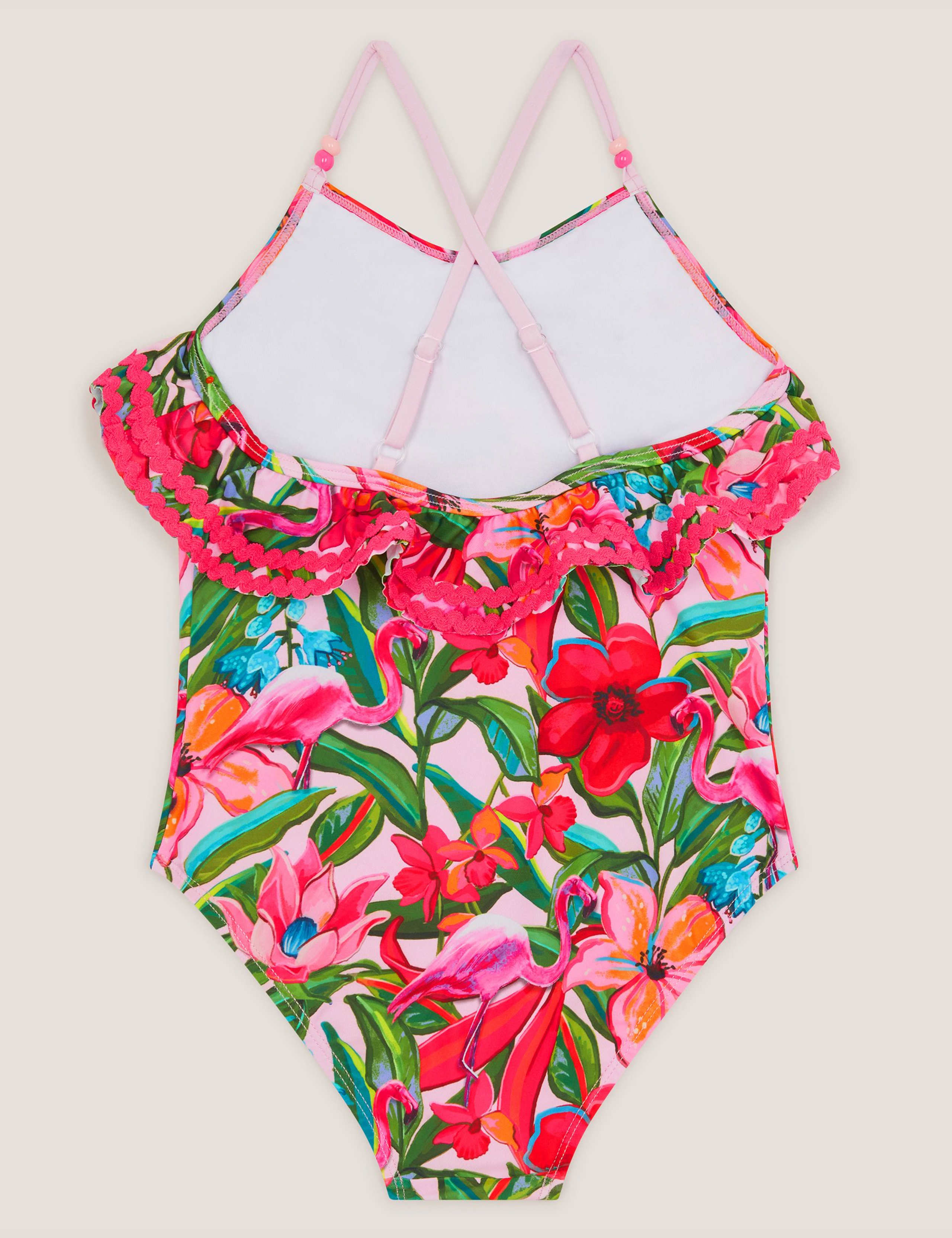 Tropical Flamingo Swimsuit (3-13 Years) 3 of 3