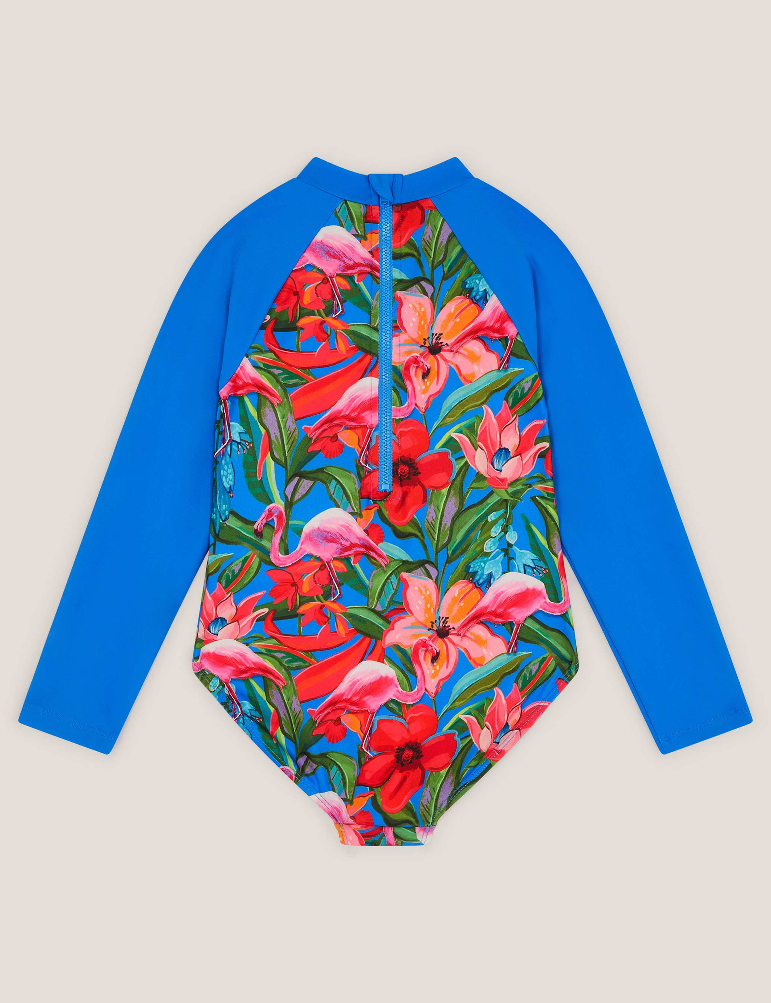 Tropical Long Sleeve Swimsuit (3-13 Yrs) 2 of 3