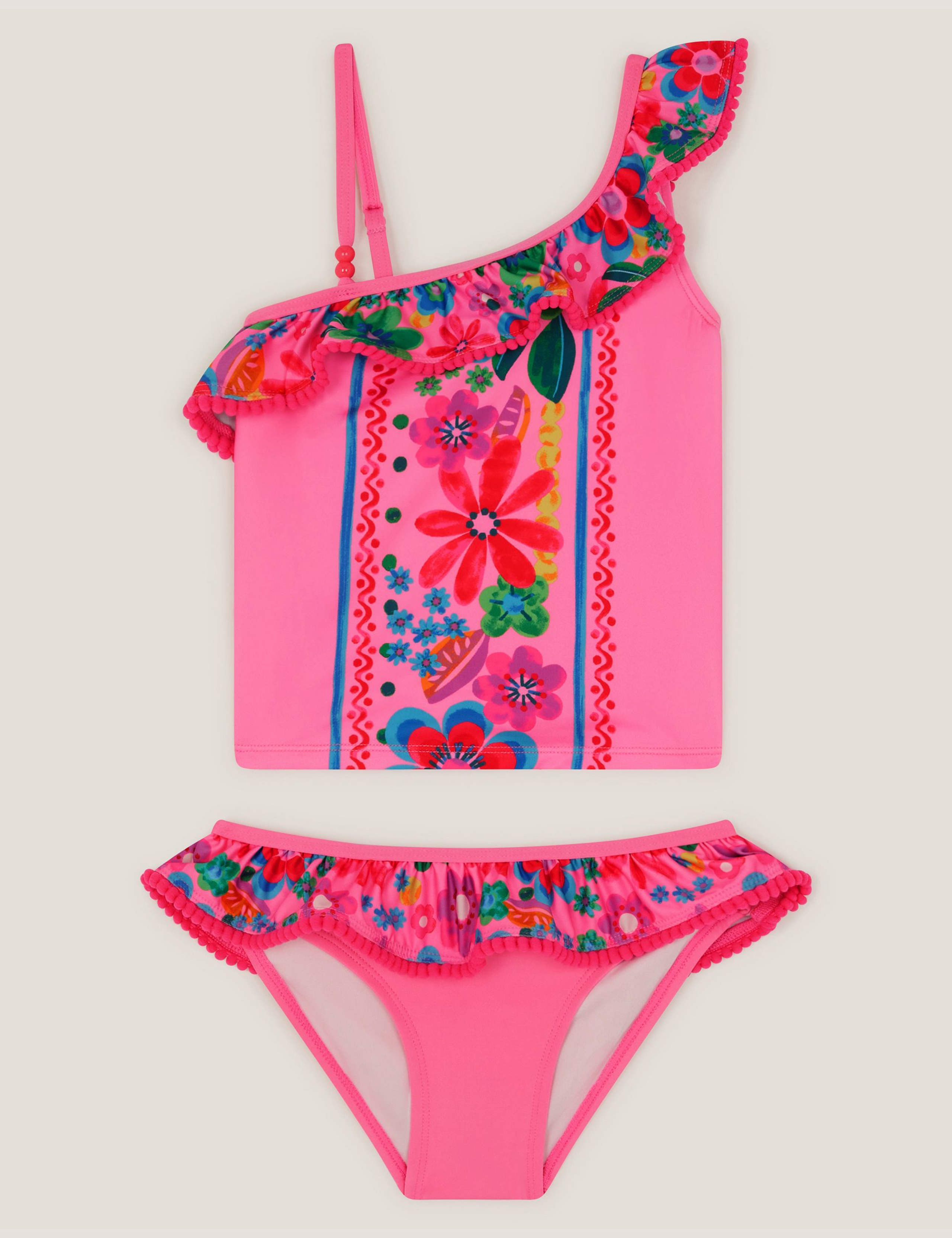 2 Piece Floral Swim Set (3-15 Years) 1 of 3