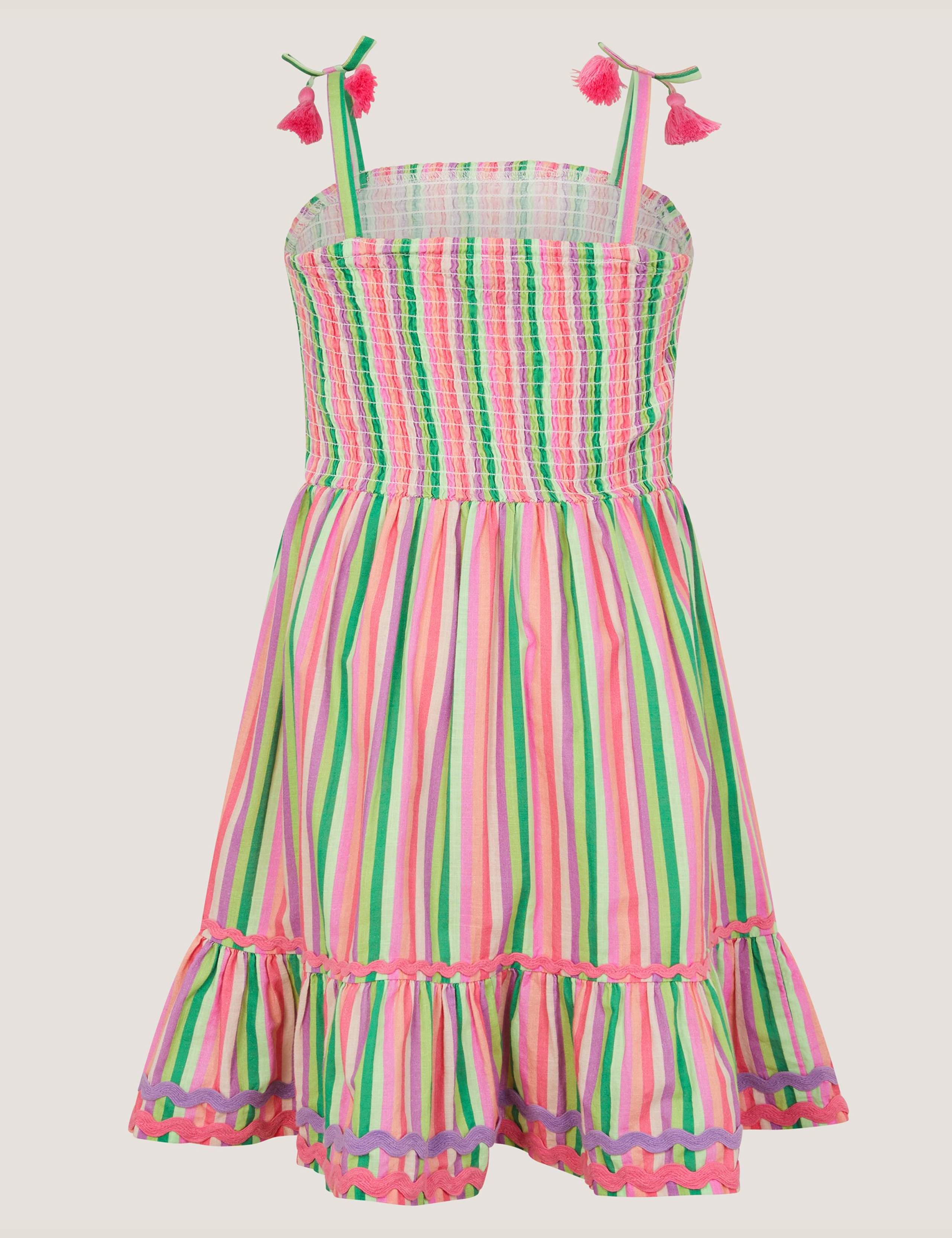 2 Piece Pure Cotton Striped Top & Bottom Outfit (3-13 Yrs) 3 of 4