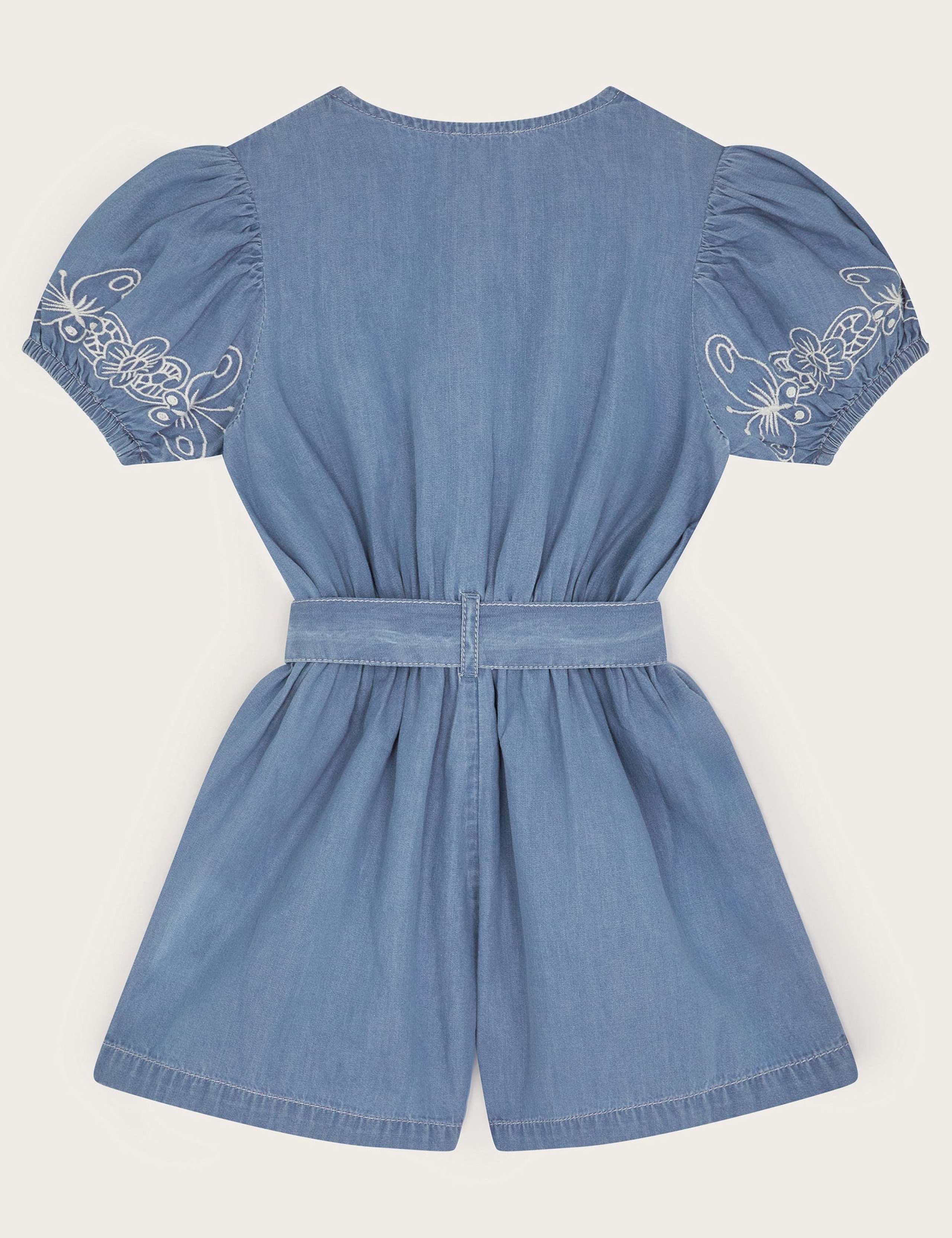 Pure Cotton Butterfly Playsuit (3-15 Yrs) 3 of 3