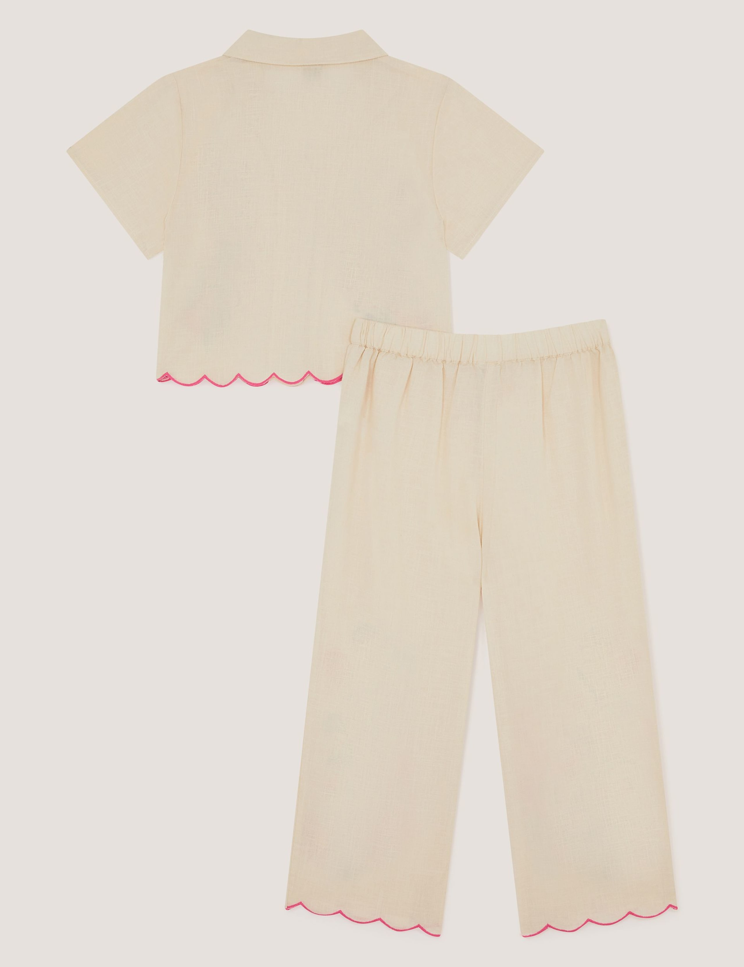 2 Piece Pure Cotton Floral Top & Bottom Set (3-15 Yrs) 7 of 7