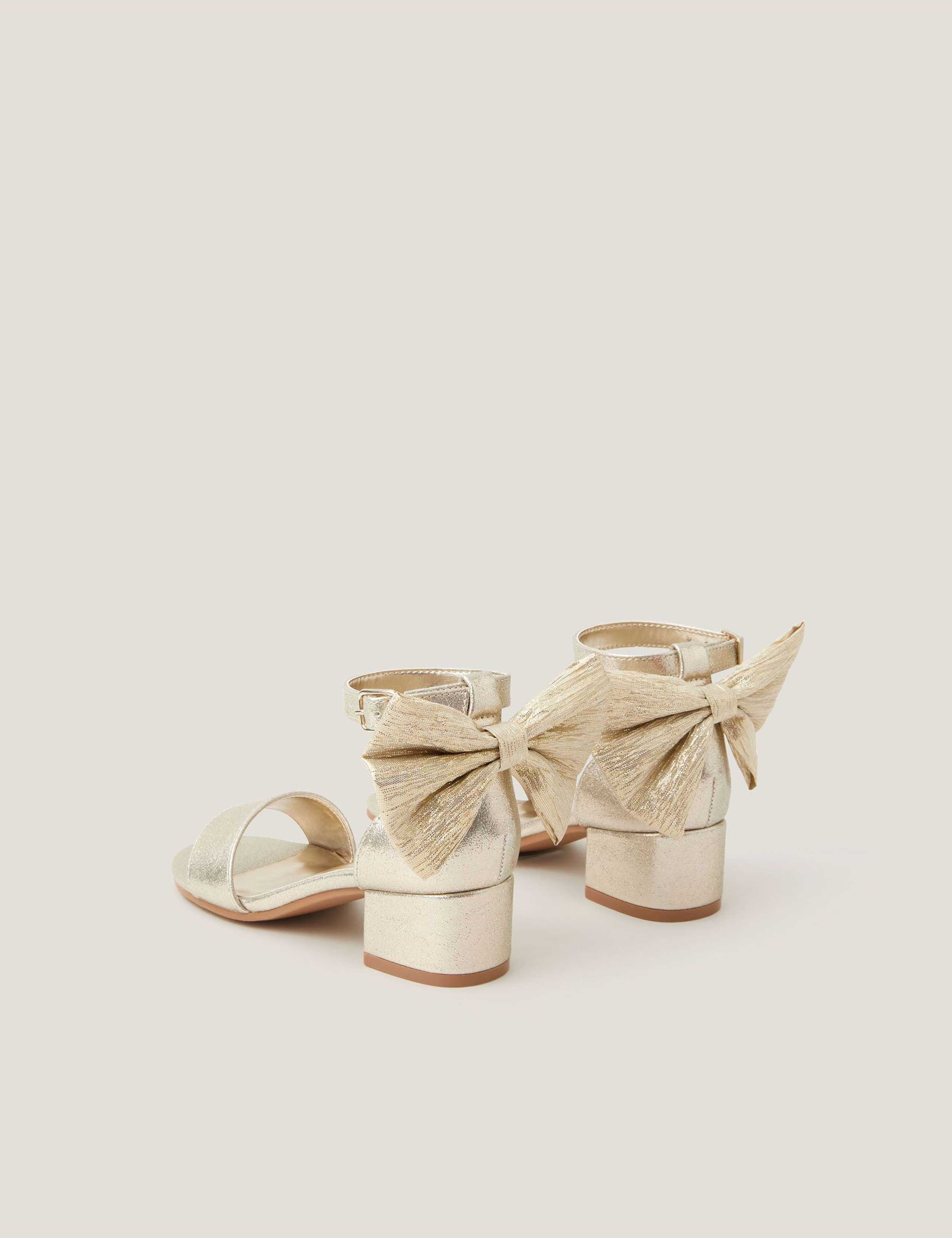 Kids' Bow Sandals (7 Small - 6 Large) 2 of 3