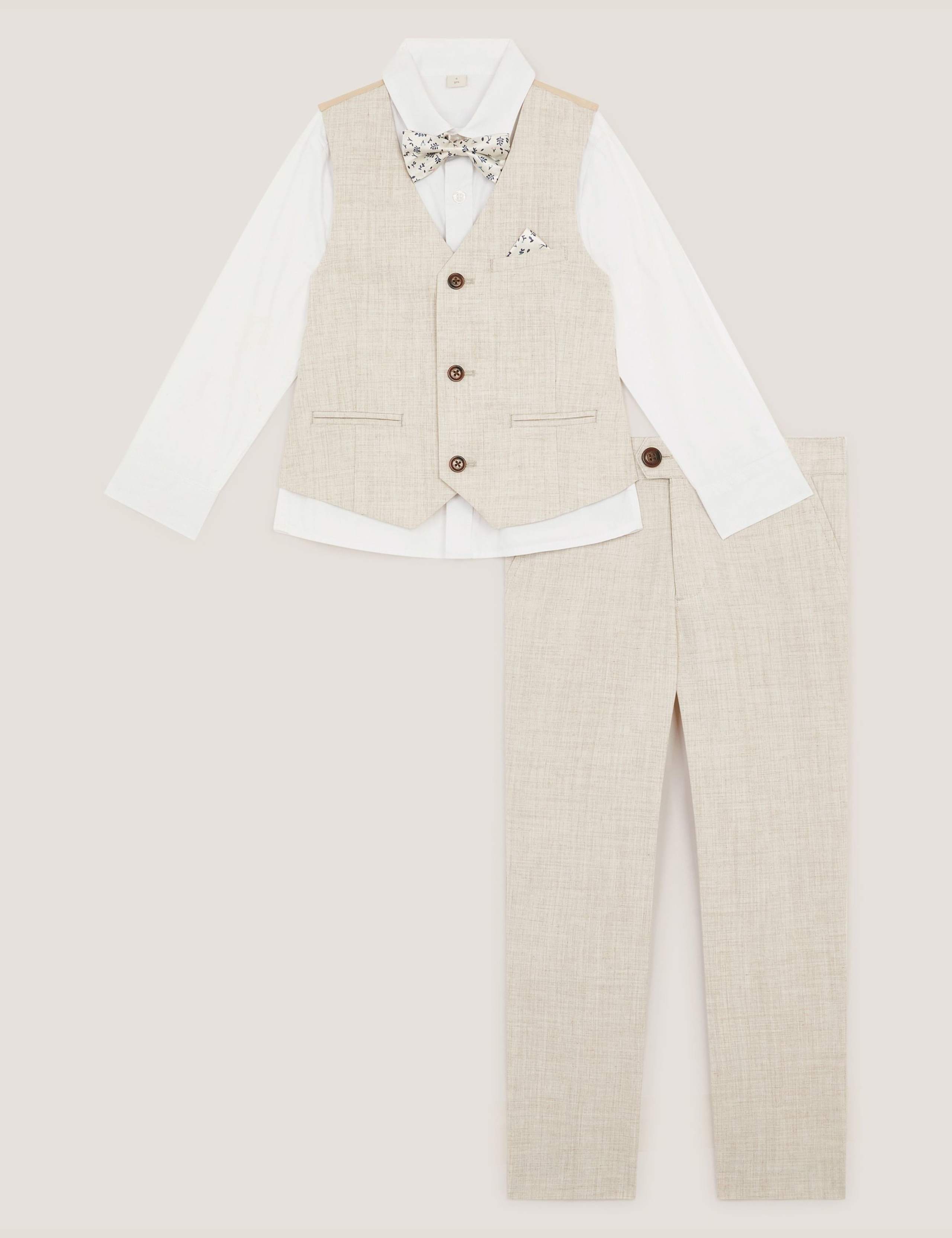 4pc Suit & Bow Tie (0-13 Years) 2 of 4