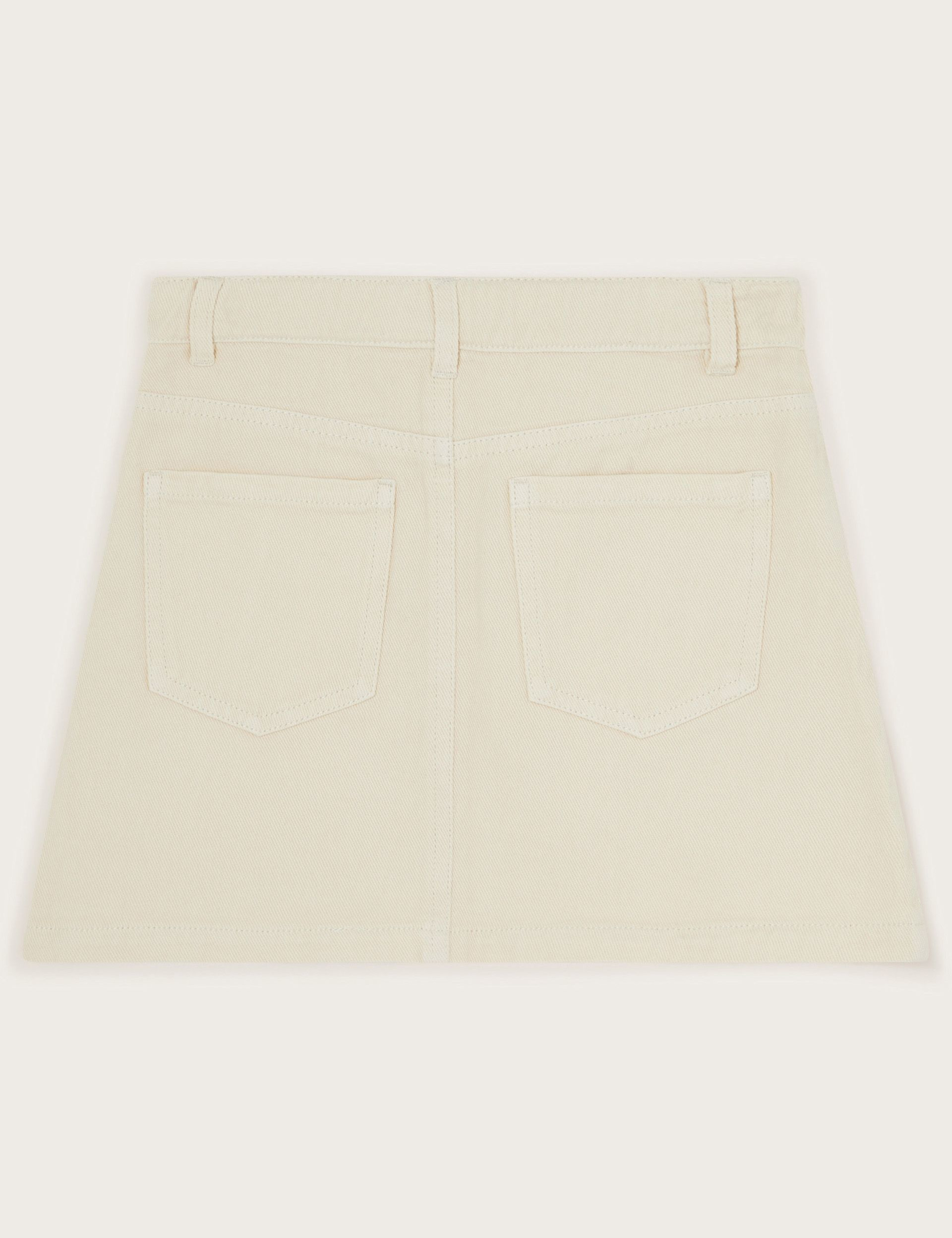 Denim Tulip Embroidered Skirt (3-13 Yrs) 3 of 3