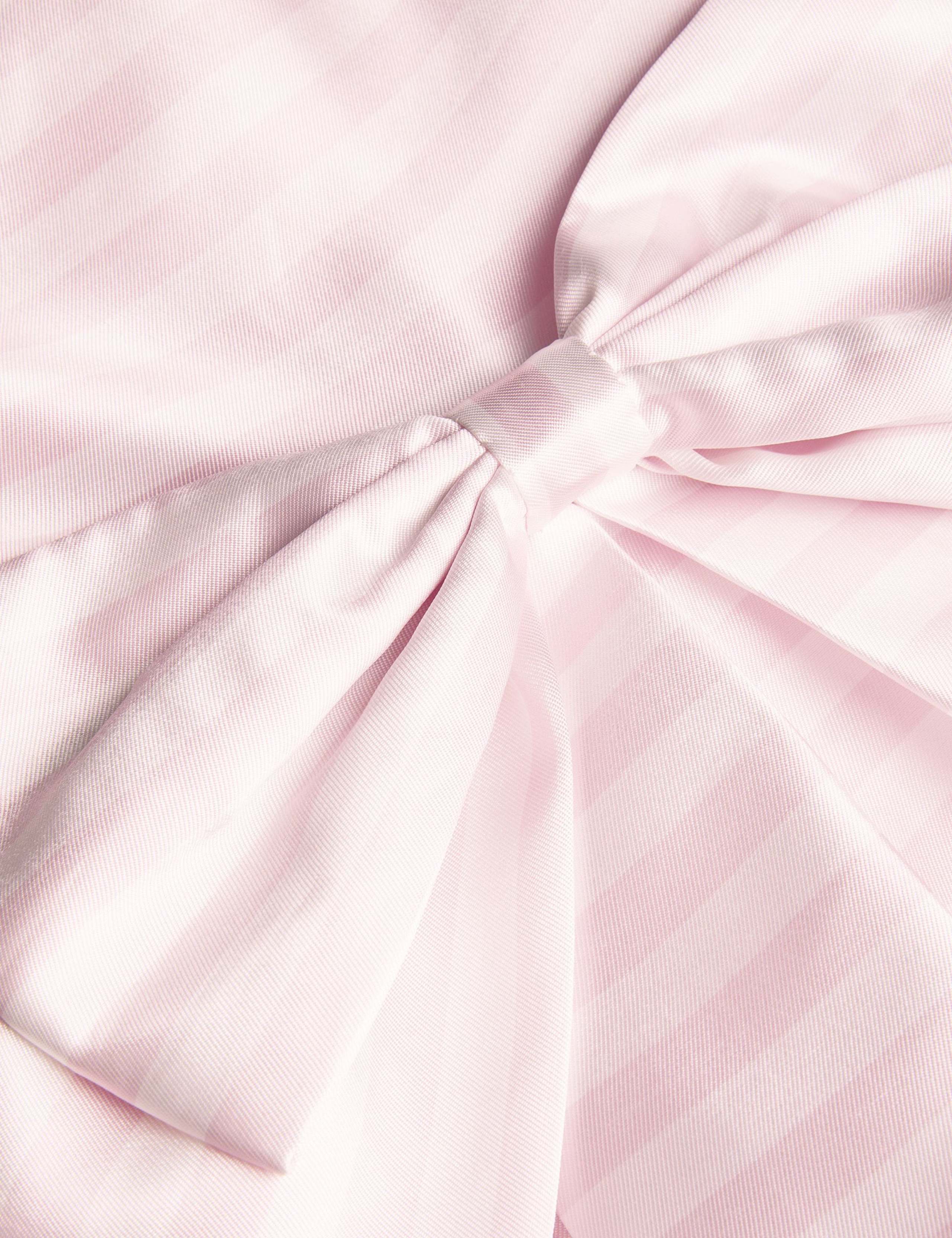 Striped Bow Strappy Twill Party Dress (3-15 Yrs) 3 of 3