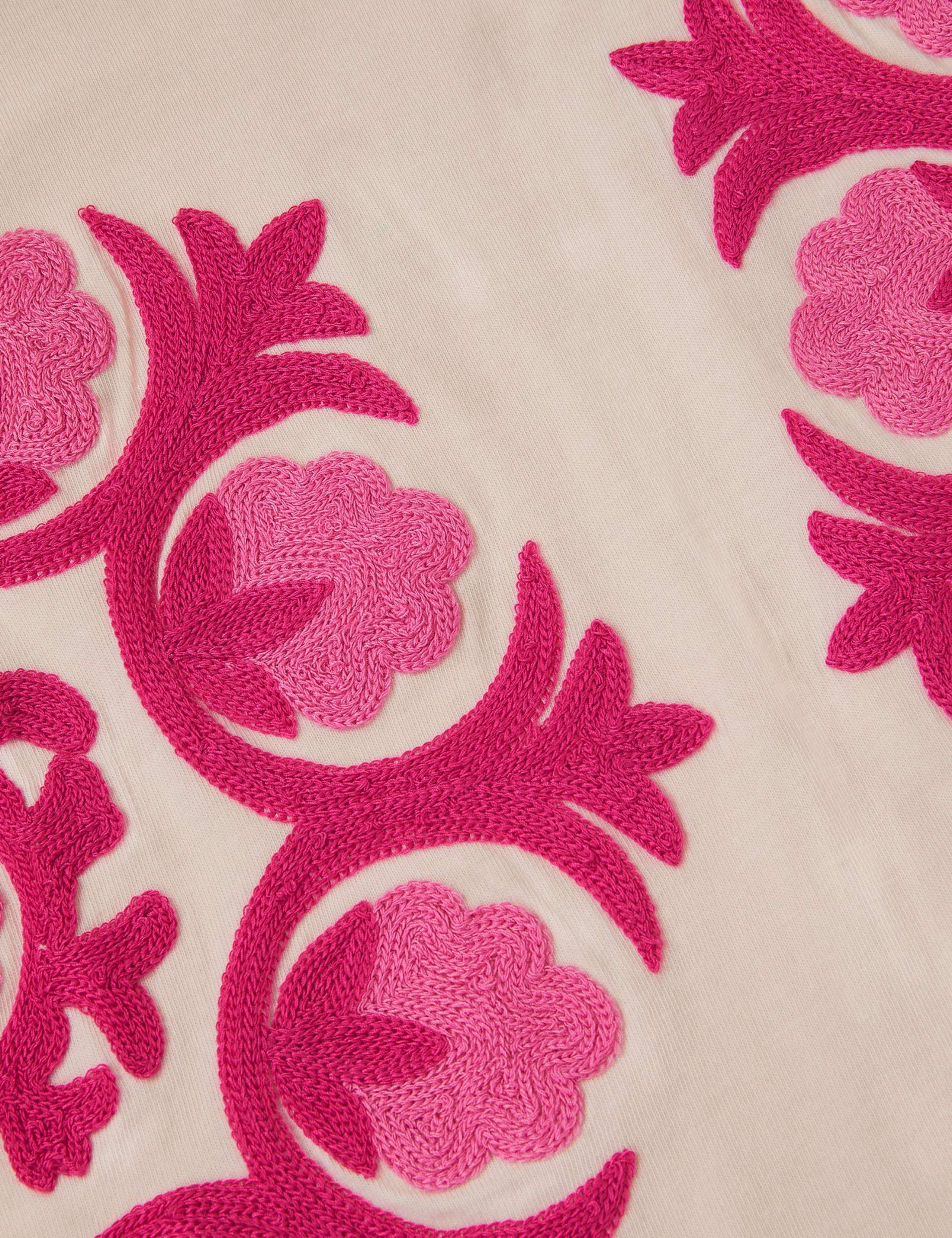 Pure Cotton Embroidered Top (3-13 Yrs) 3 of 3