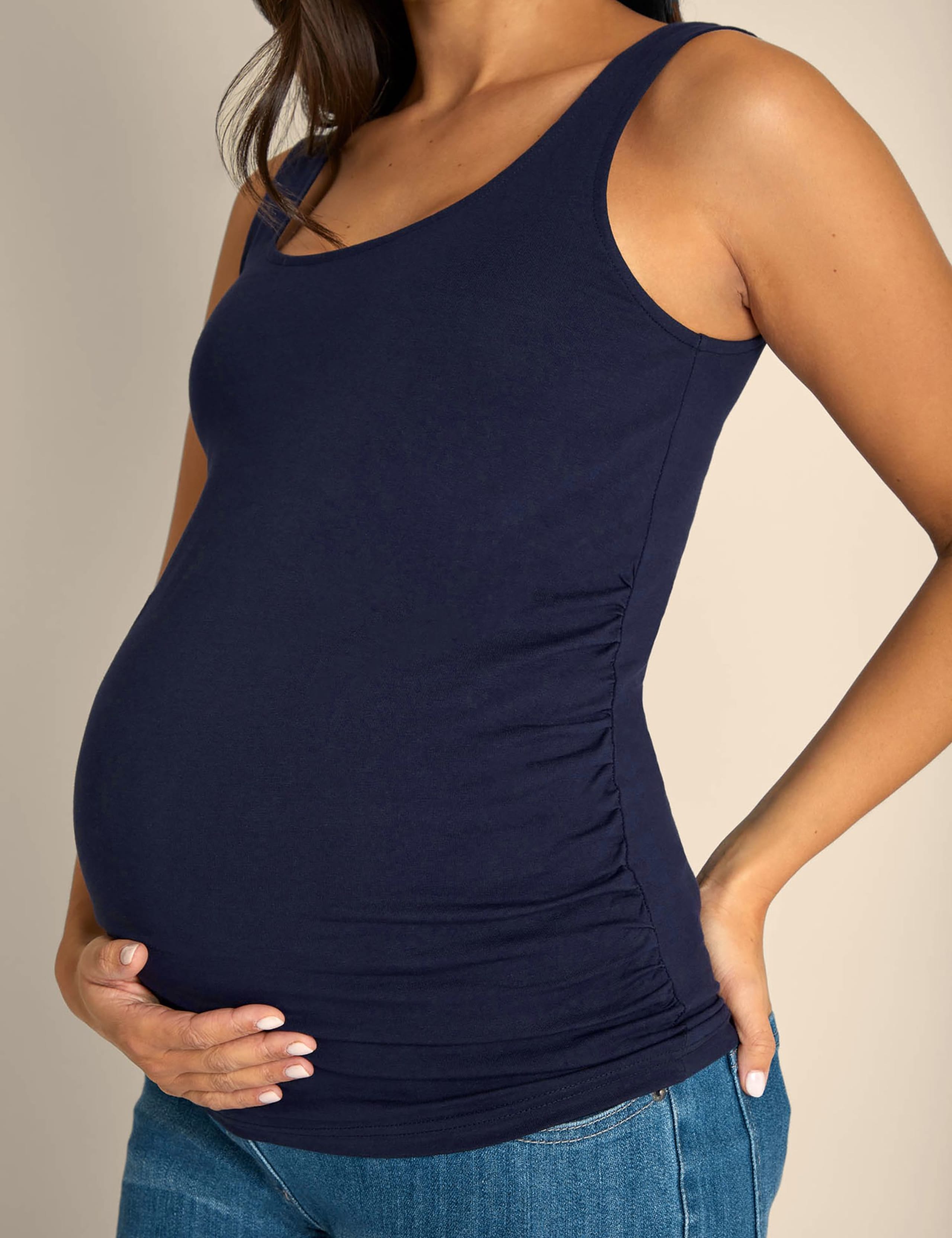 Maternity 2 Pack Vests 5 of 8