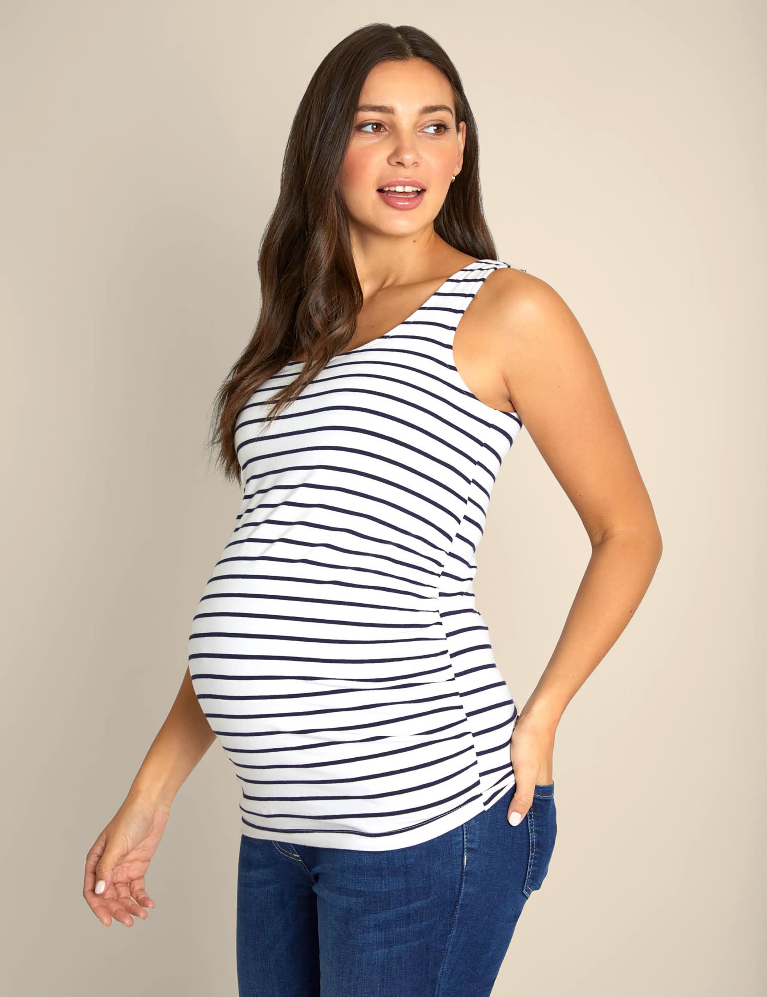 Maternity 2 Pack Vests 6 of 8