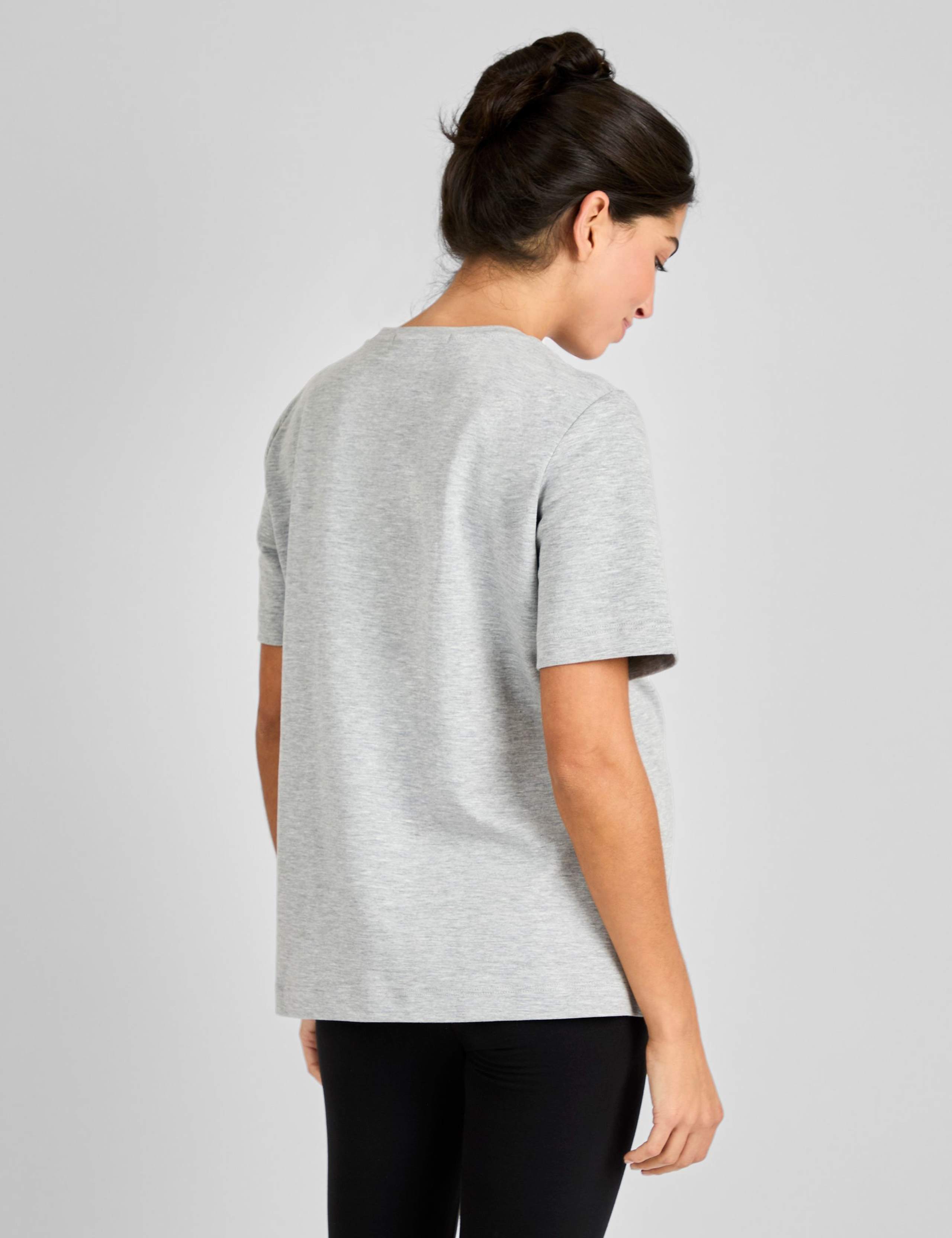 Maternity Pure Cotton Oversized T-Shirt 3 of 4