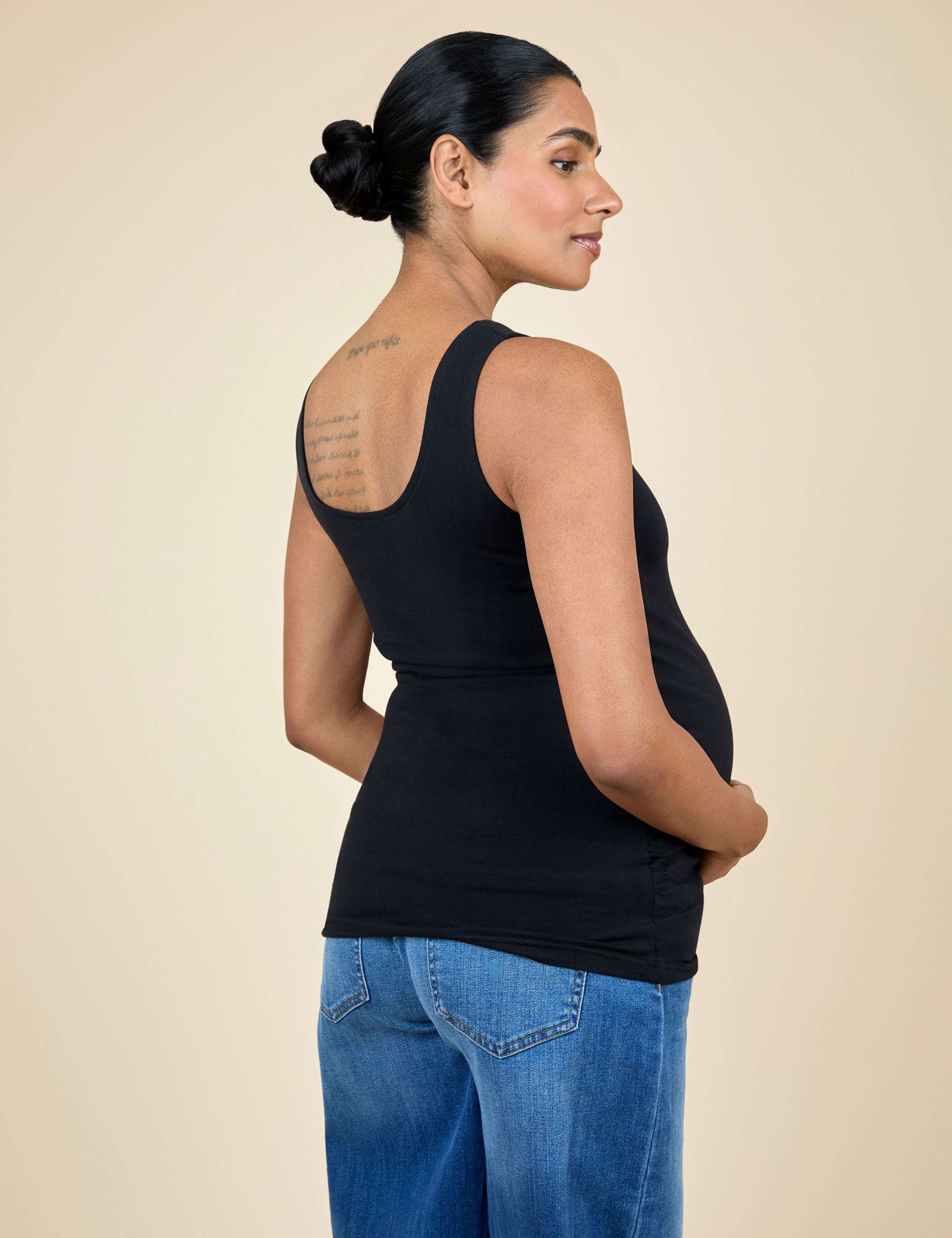 Maternity 2 Pack Cotton Rich Vests 2 of 9