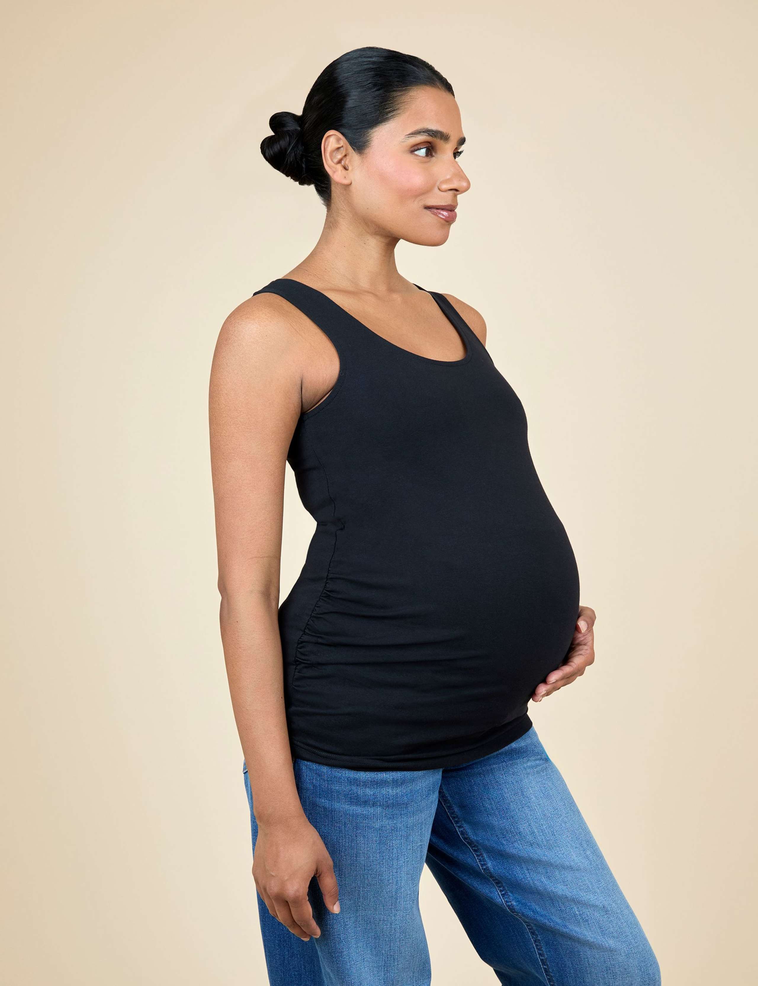 Maternity 2 Pack Cotton Rich Vests 3 of 9