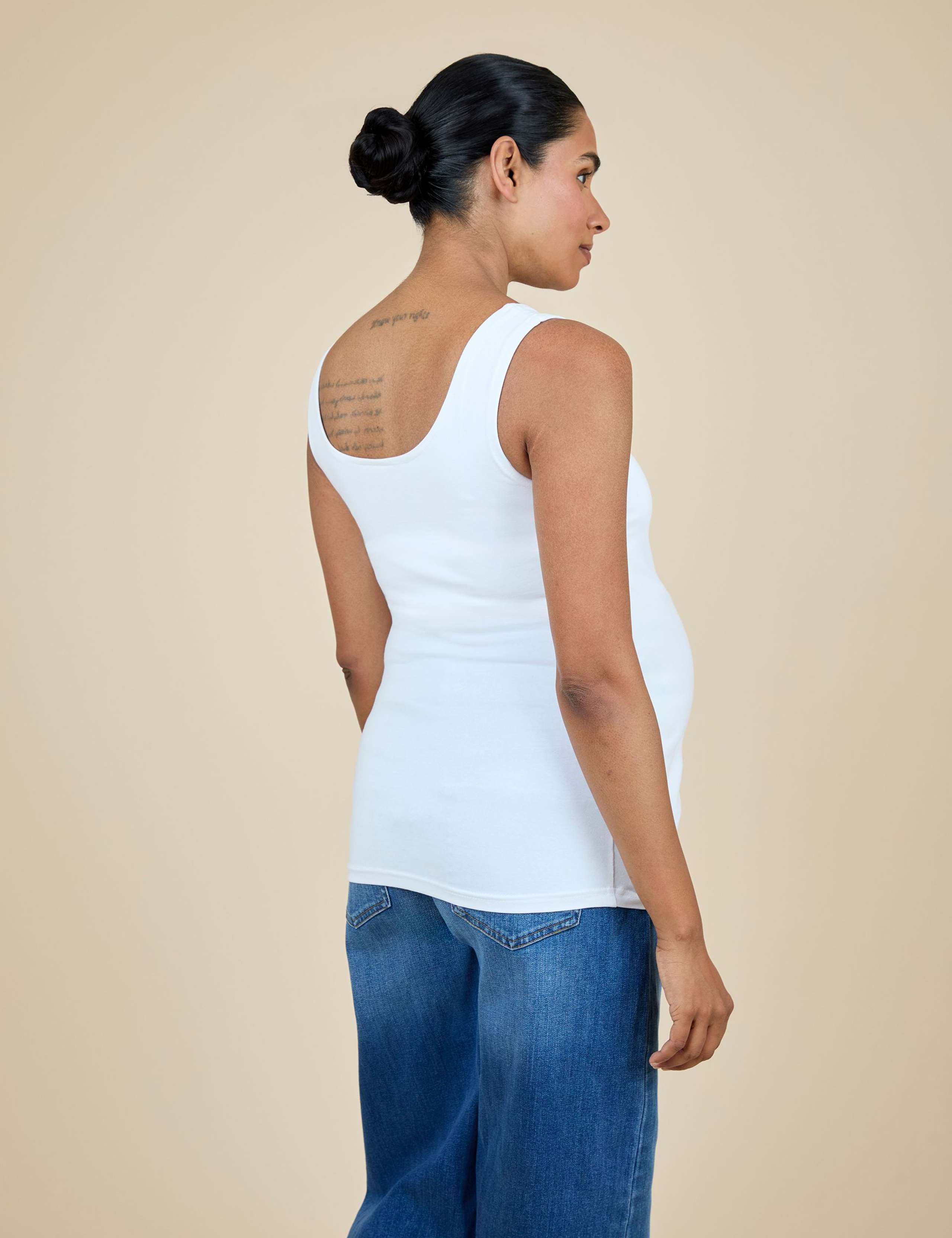 Maternity 2 Pack Cotton Rich Vests 8 of 9