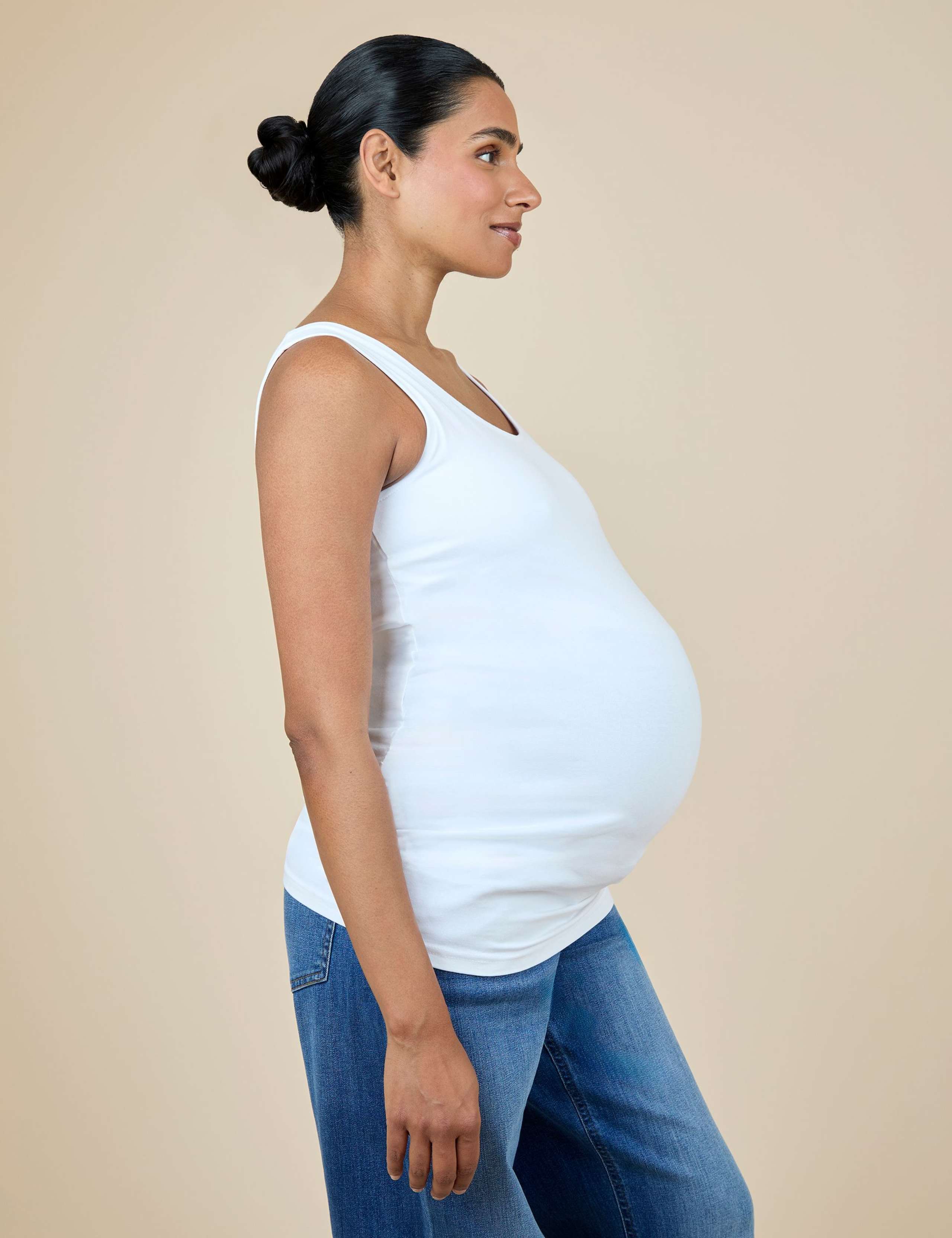 Maternity 2 Pack Cotton Rich Vests 9 of 9